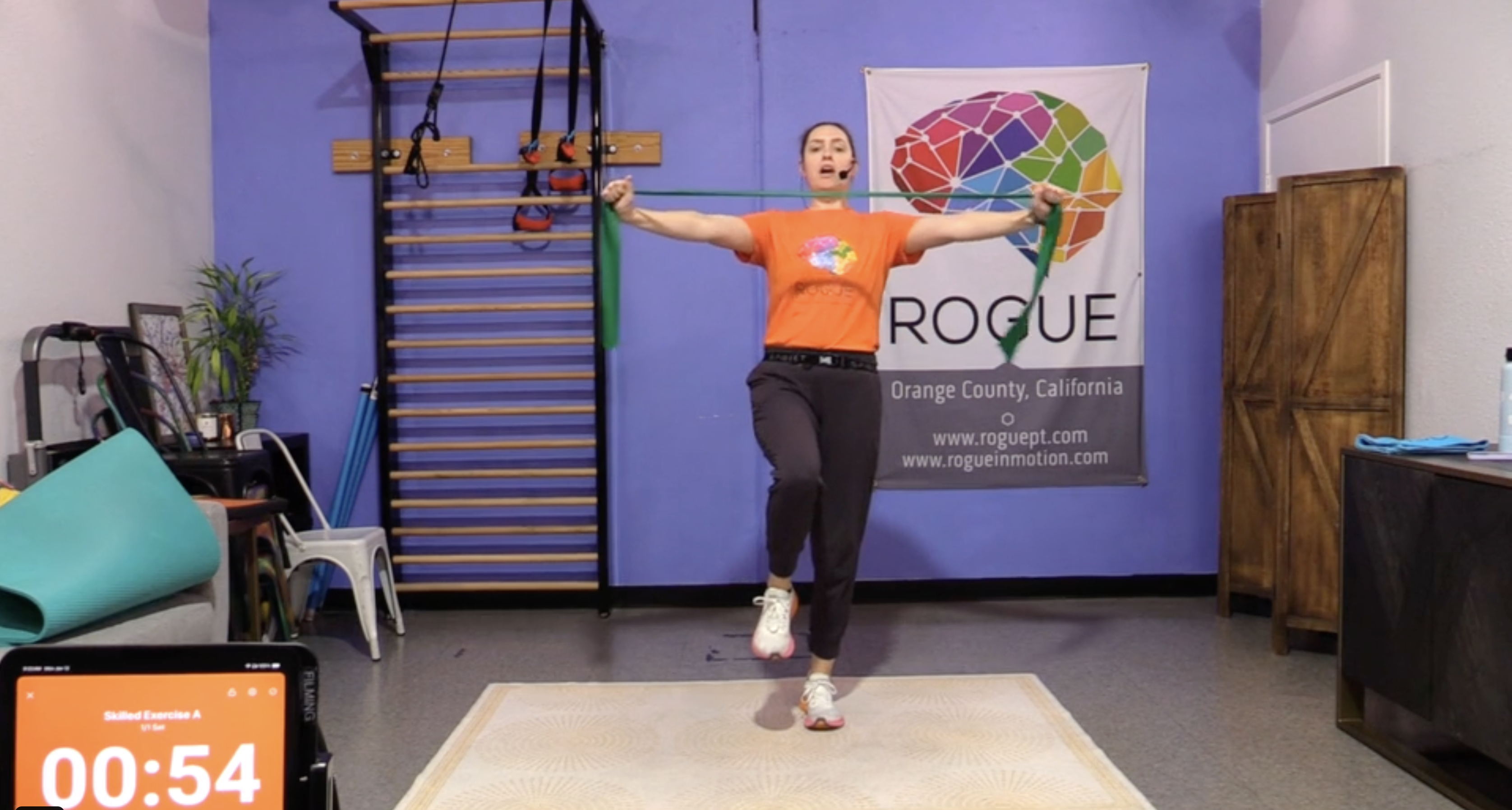 1-12-26 HIIT ~ Monday ~ Balance + Posture Week (with dancing!) with Marie