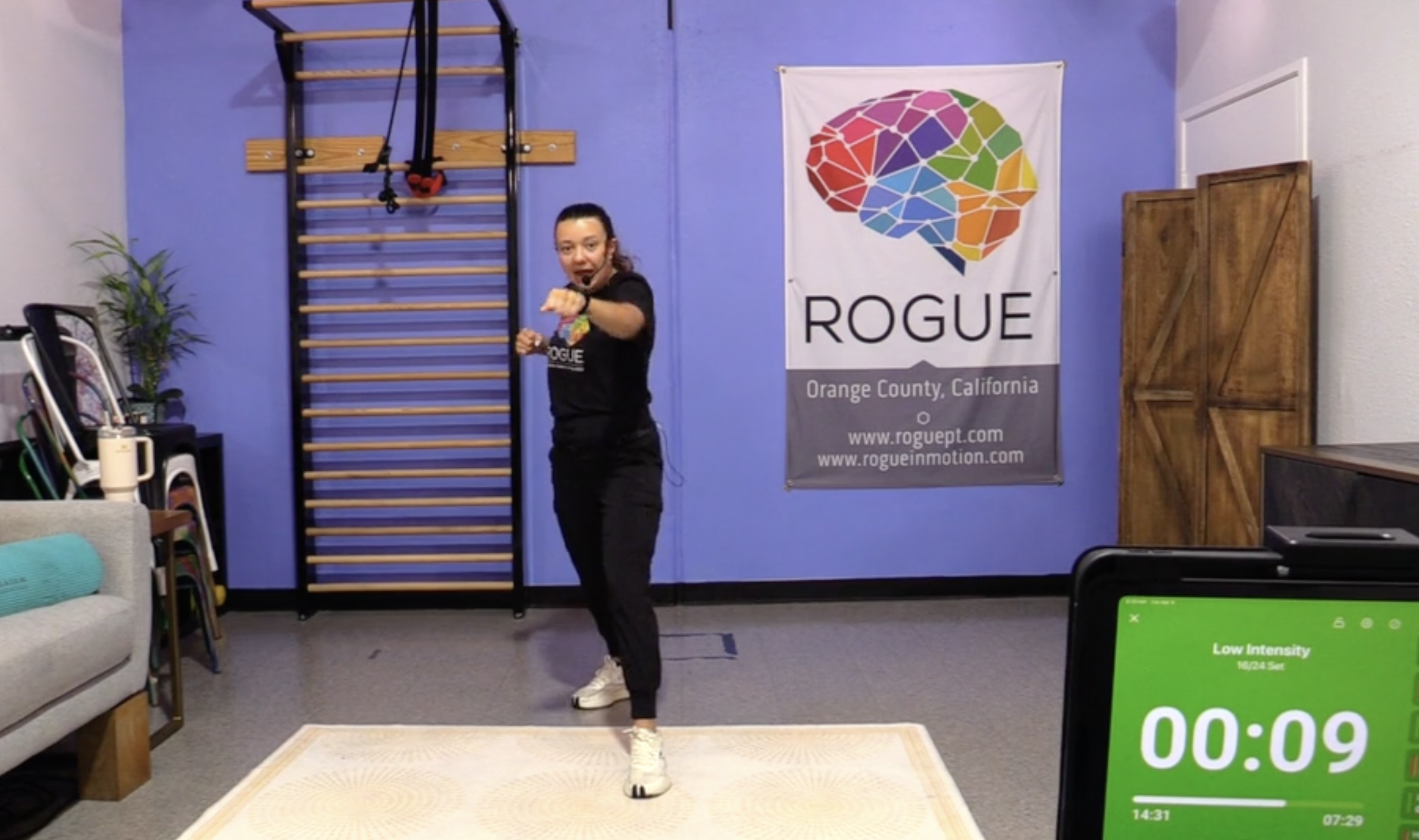 4-8-25 Boxing ~ Tuesday ~ Balance + Posture Week with Madi!