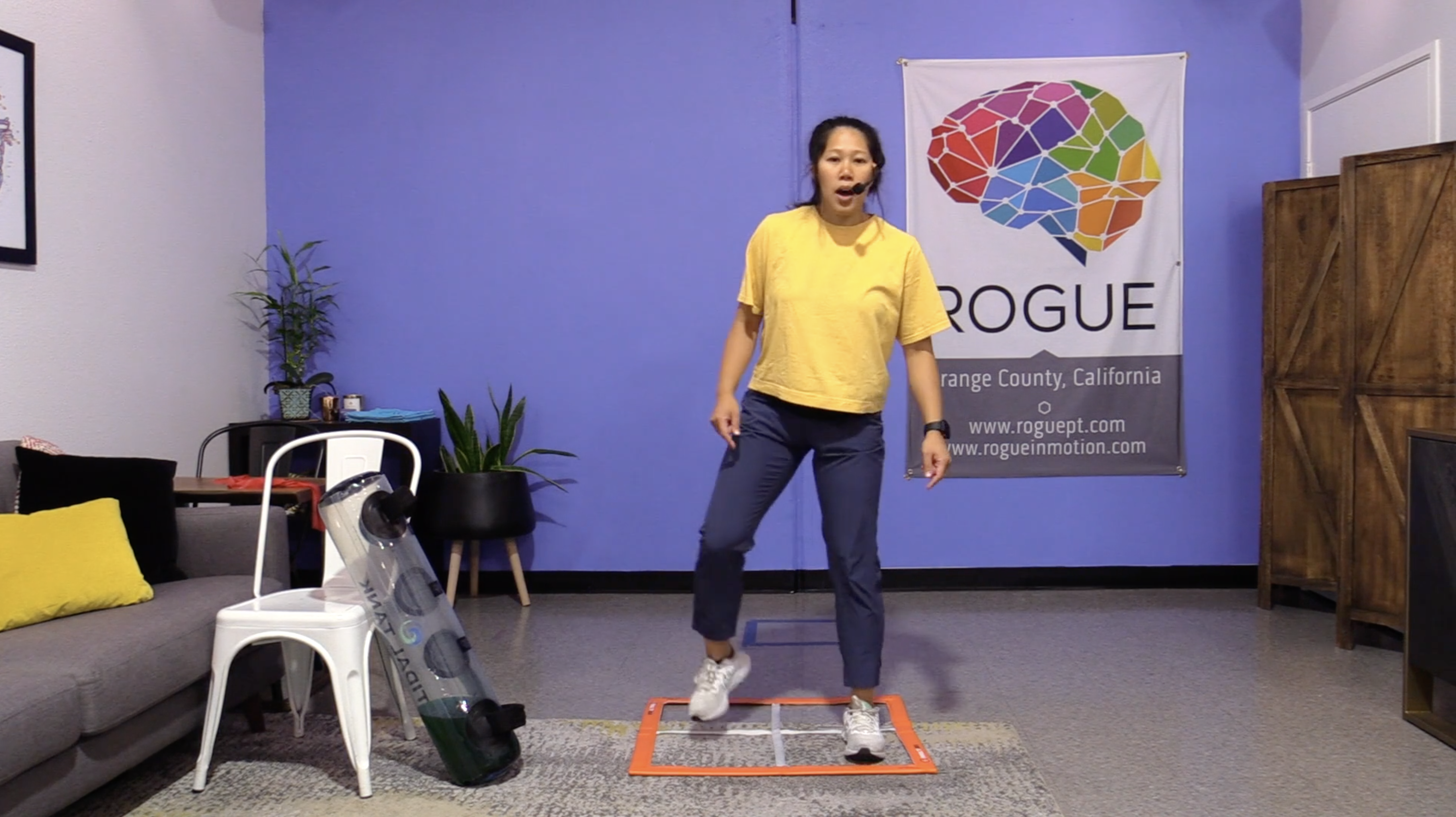 8-3-22 HIIT with Small Equipment - 10 lbs in Tidal Tank!