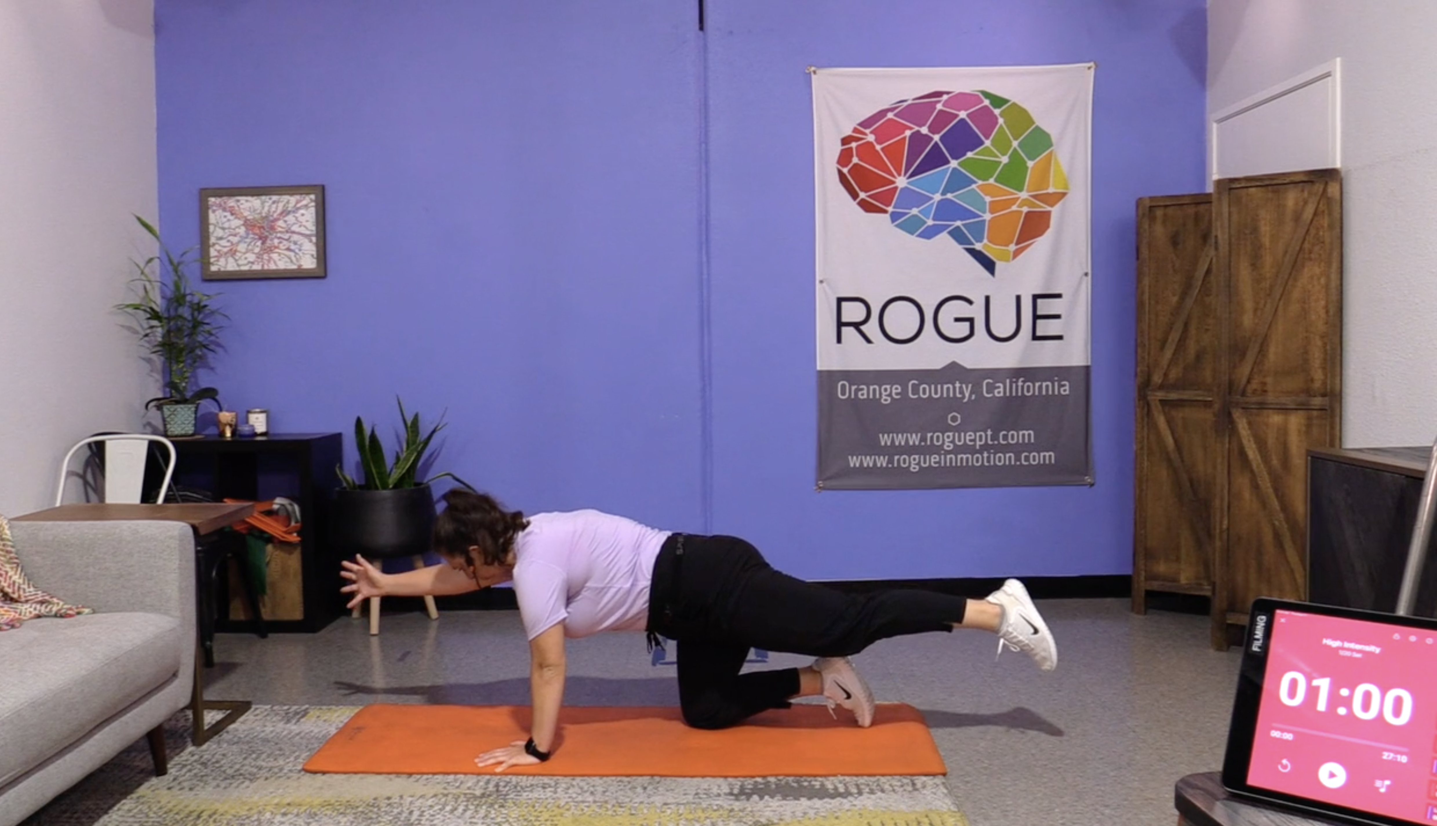 5-11-23 HIIT ~ Thursday ~ Balance + Posture Week with Julia!