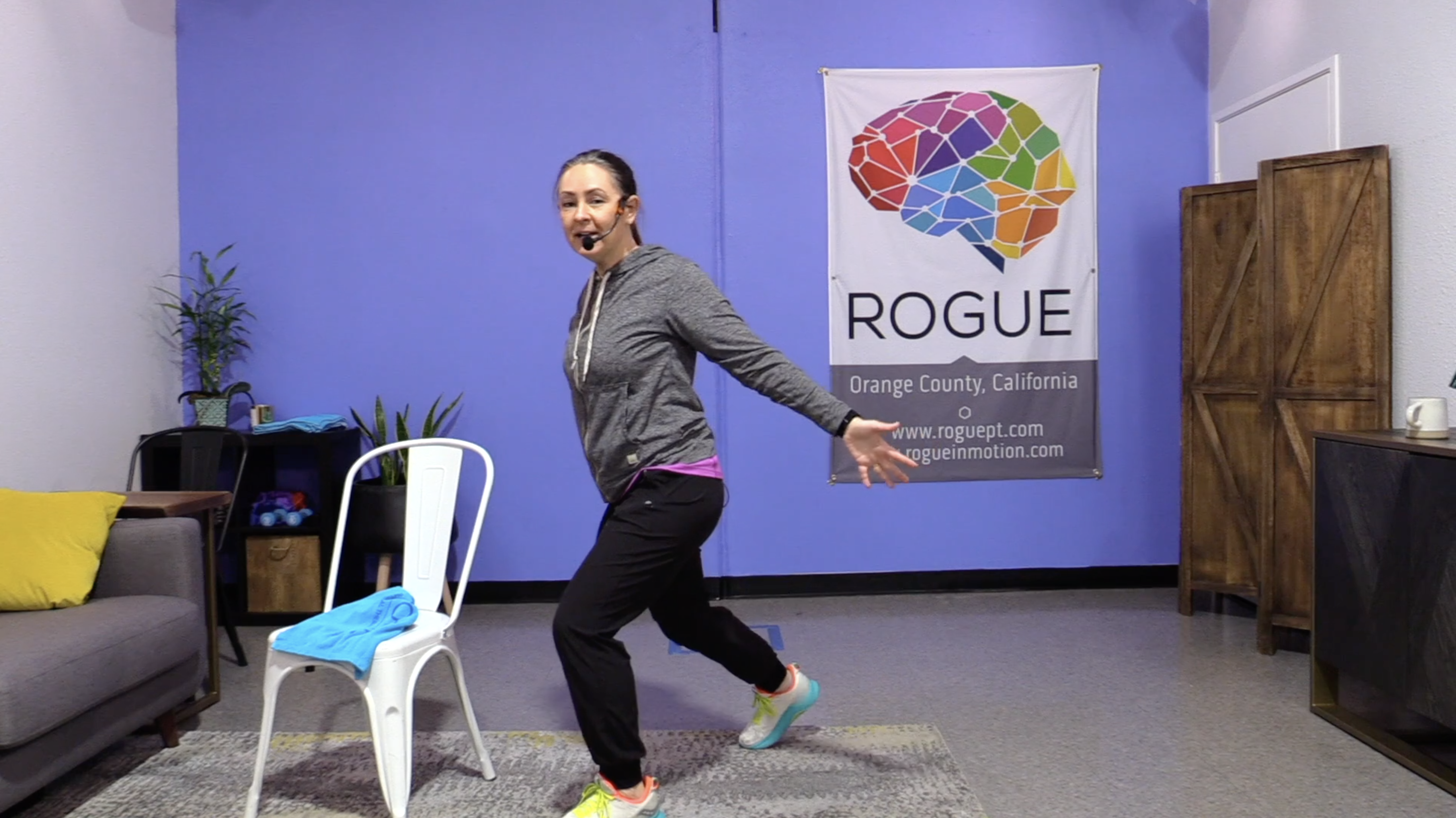 2-8-22 PWR! Moves - Tuesday - Balance + Posture (Eyes Closed)