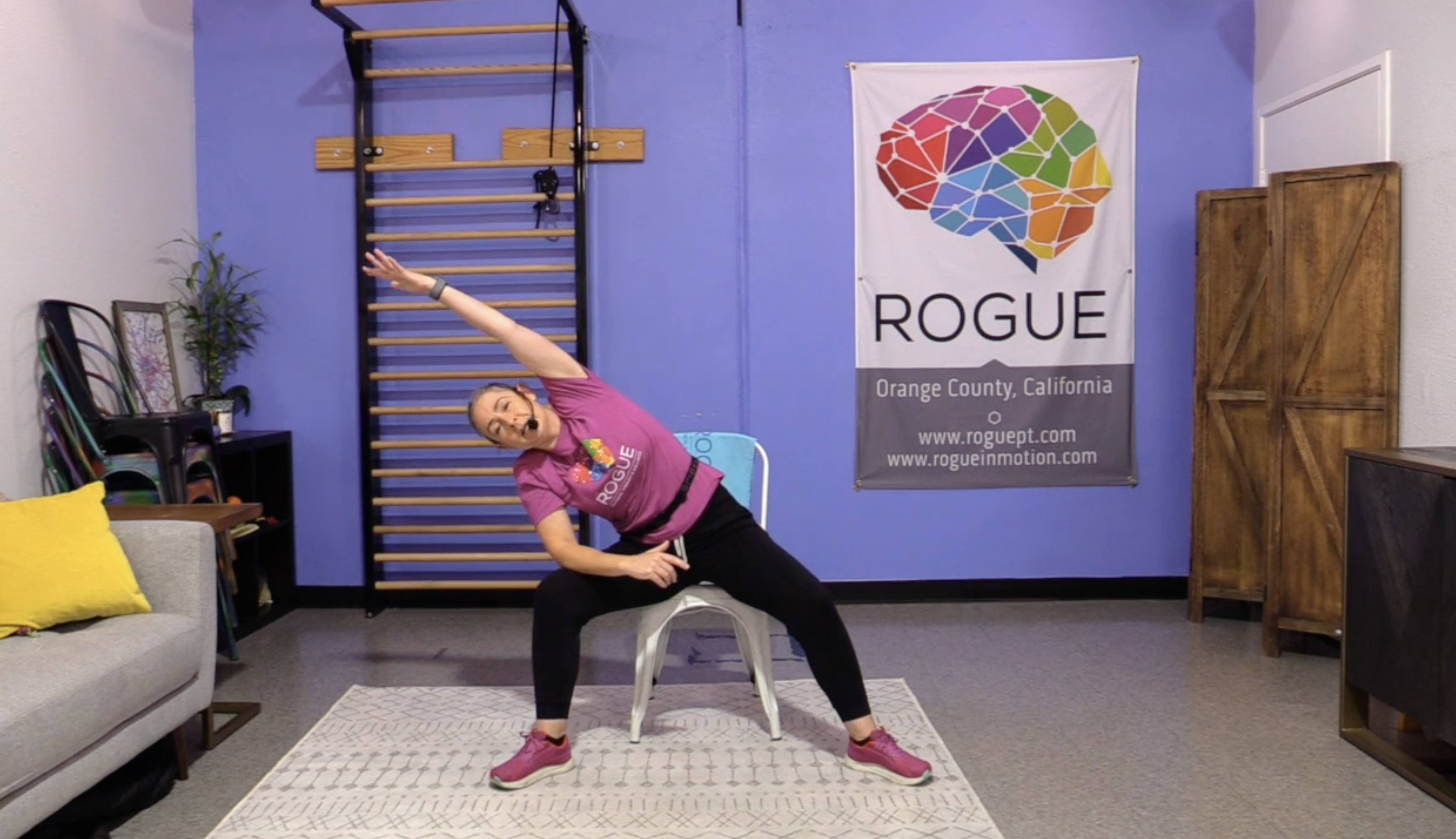 7-12-24 PWR! Moves ~ Balance + Posture Week with Claire!