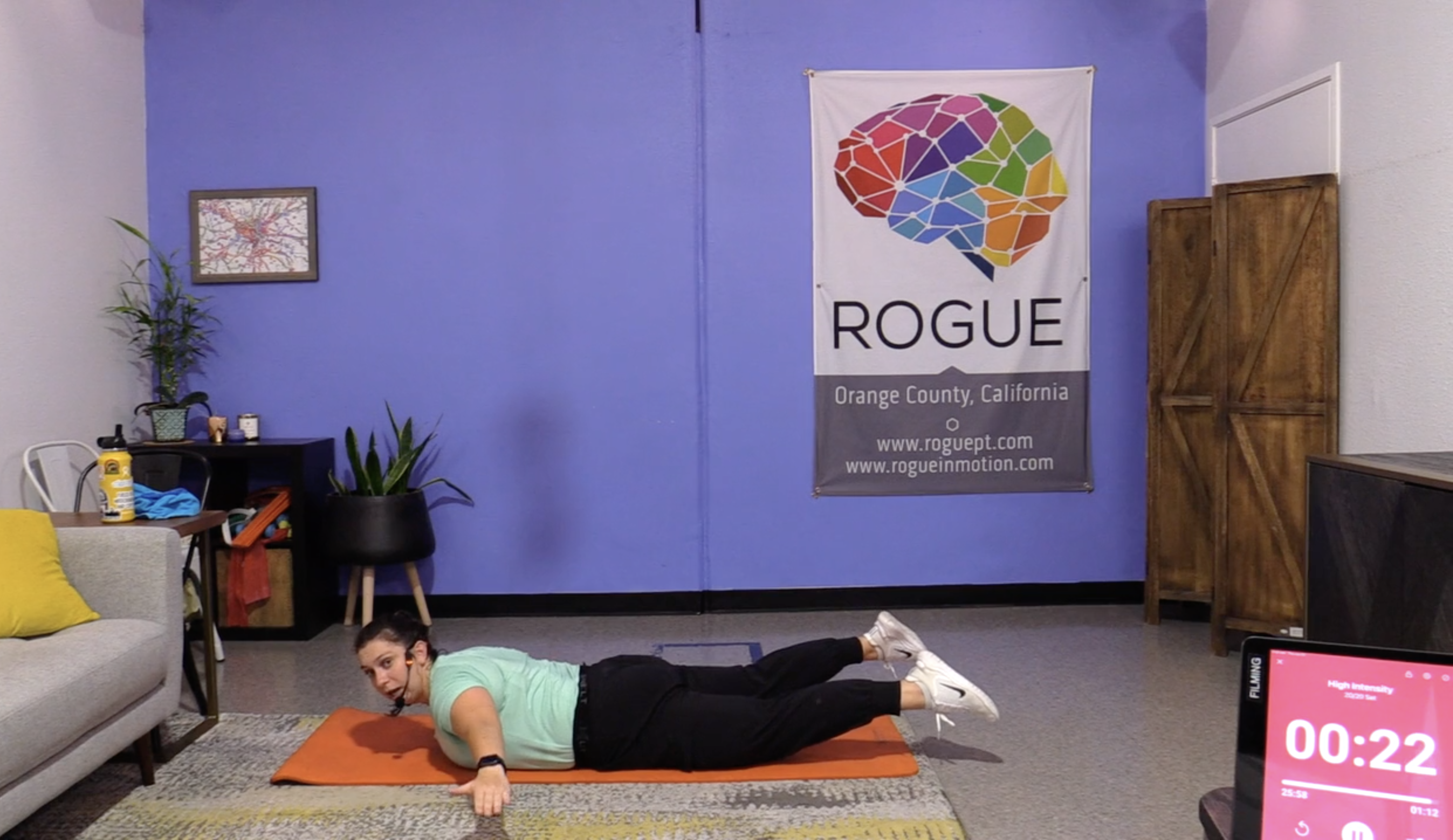 6-15-23 HIIT ~ Thursday ~ Balance + Posture Week with Julia!