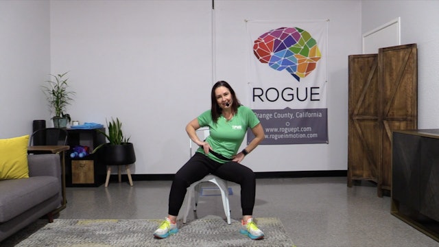 Exercise Snack - Seated Pelvic Mobility + Hip Stretching