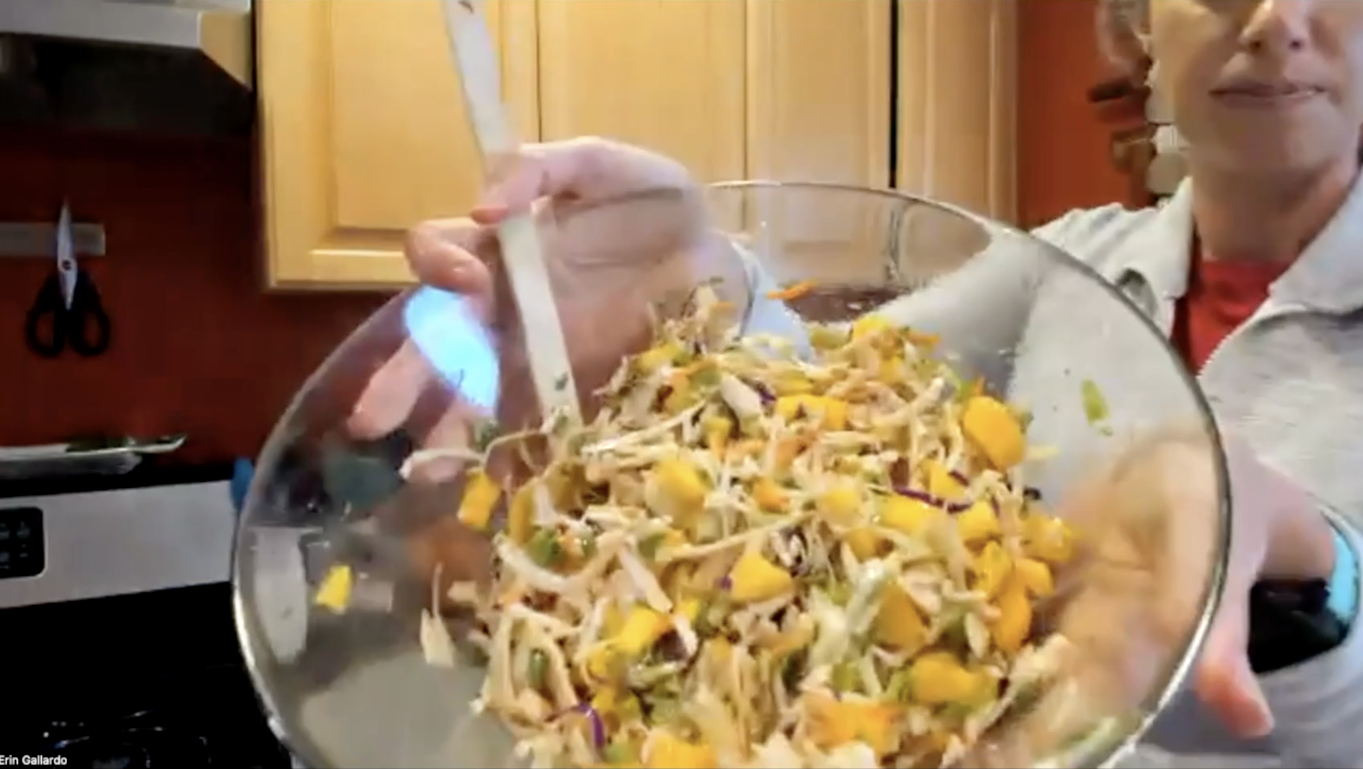 6-21-23 ~ Mango Slaw ~ Cooking Class!