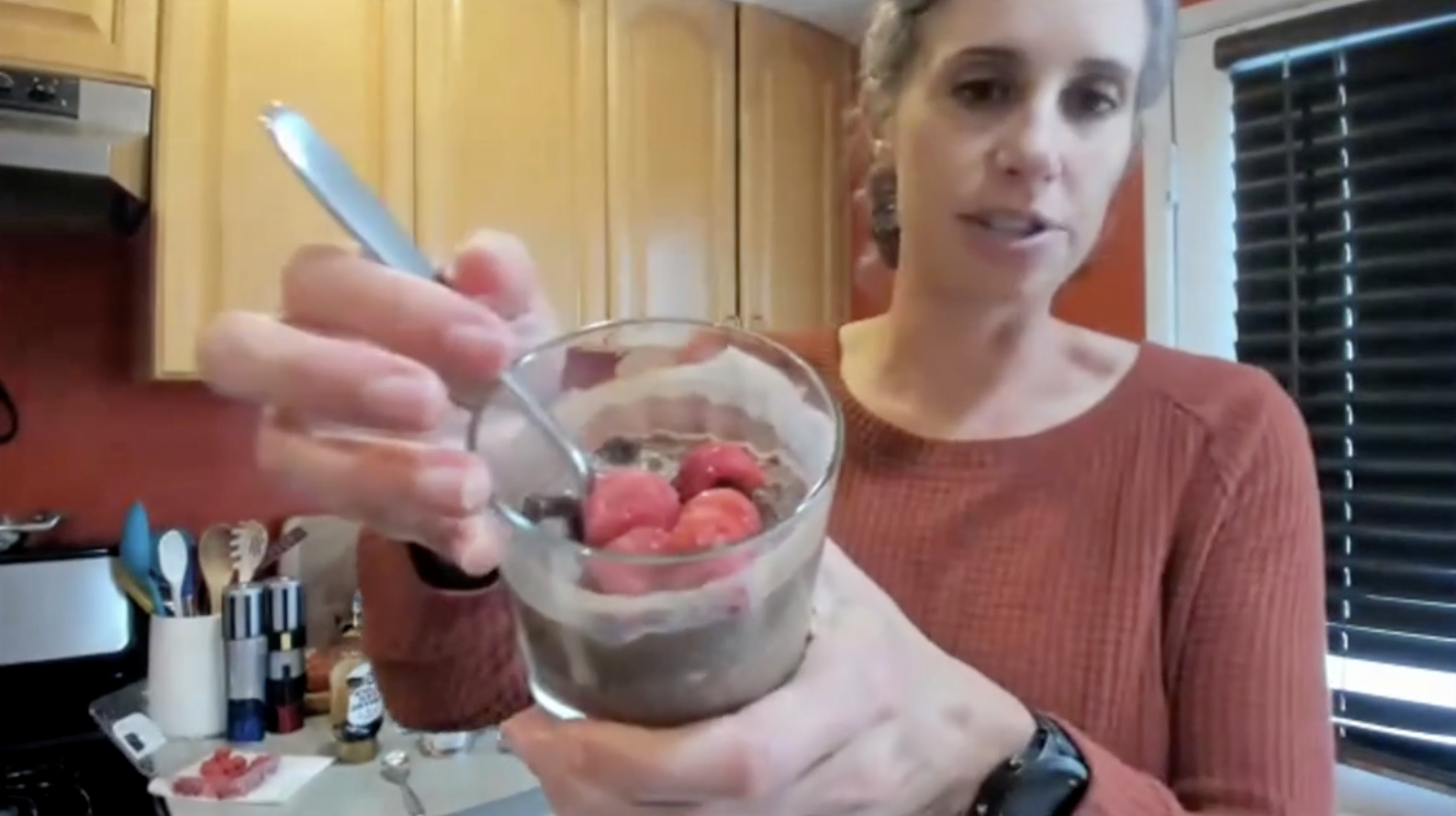10-2-24 ~ Chocolate Chia Pudding ~ Cooking Class