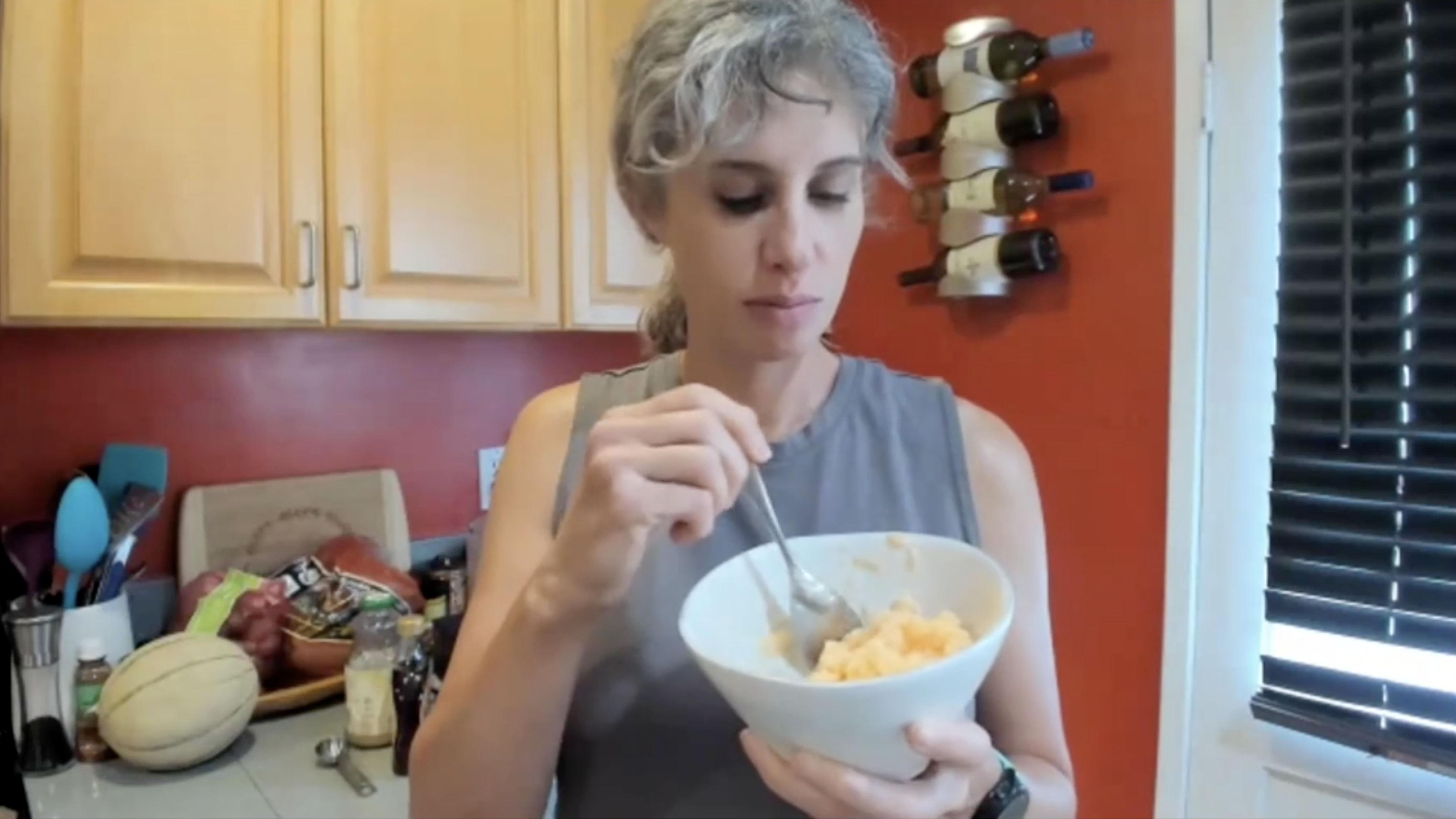 7-17-24 ~ Easy Homemade Cantaloupe Sorbet ~ Cooking Class