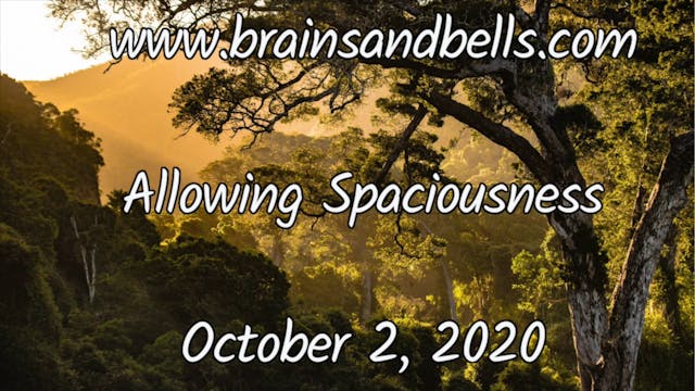 Allowing Spaciousness Yoga