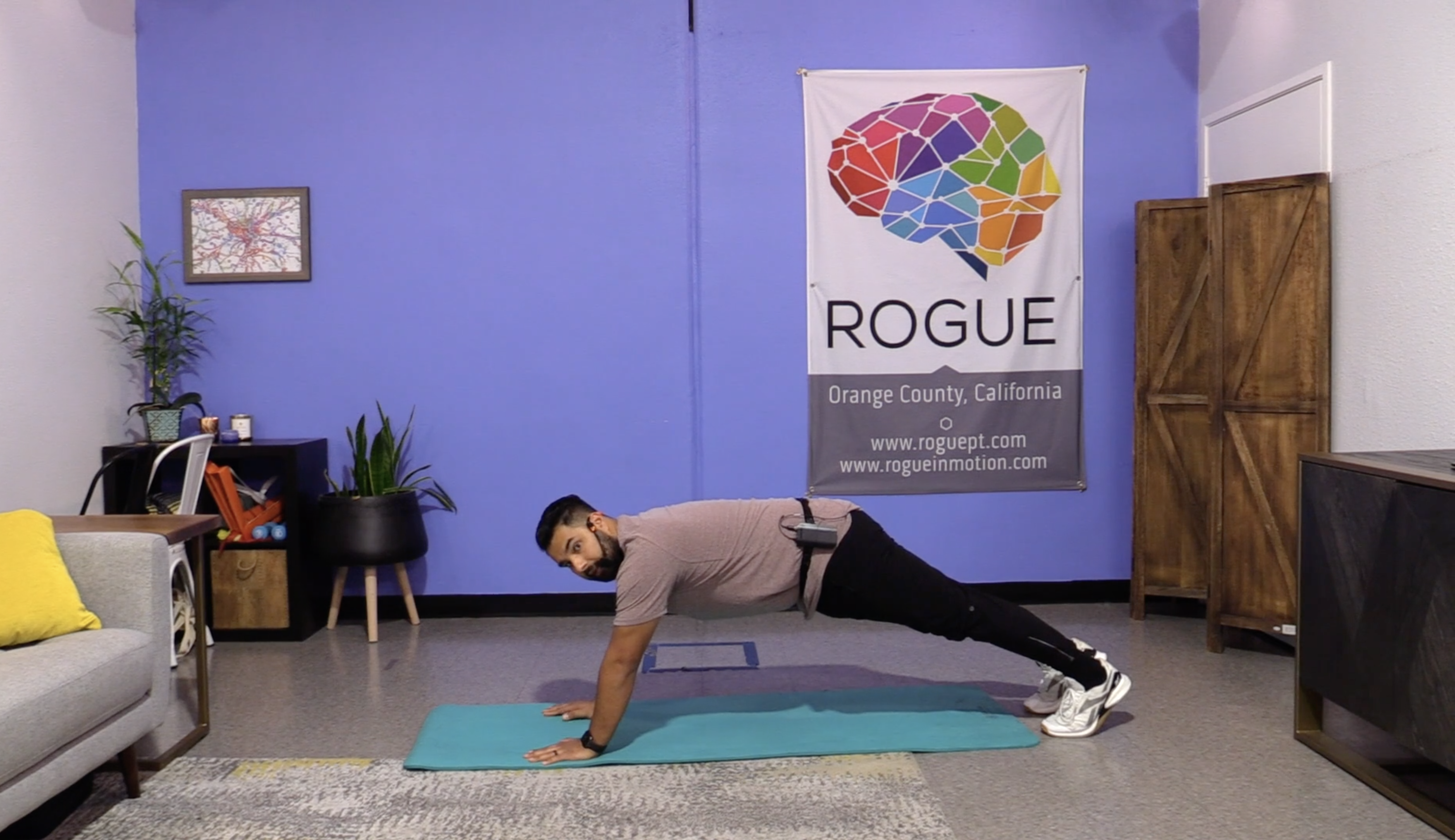 July 2022 - Exercise of the Month - Plank Mountain Climbers!