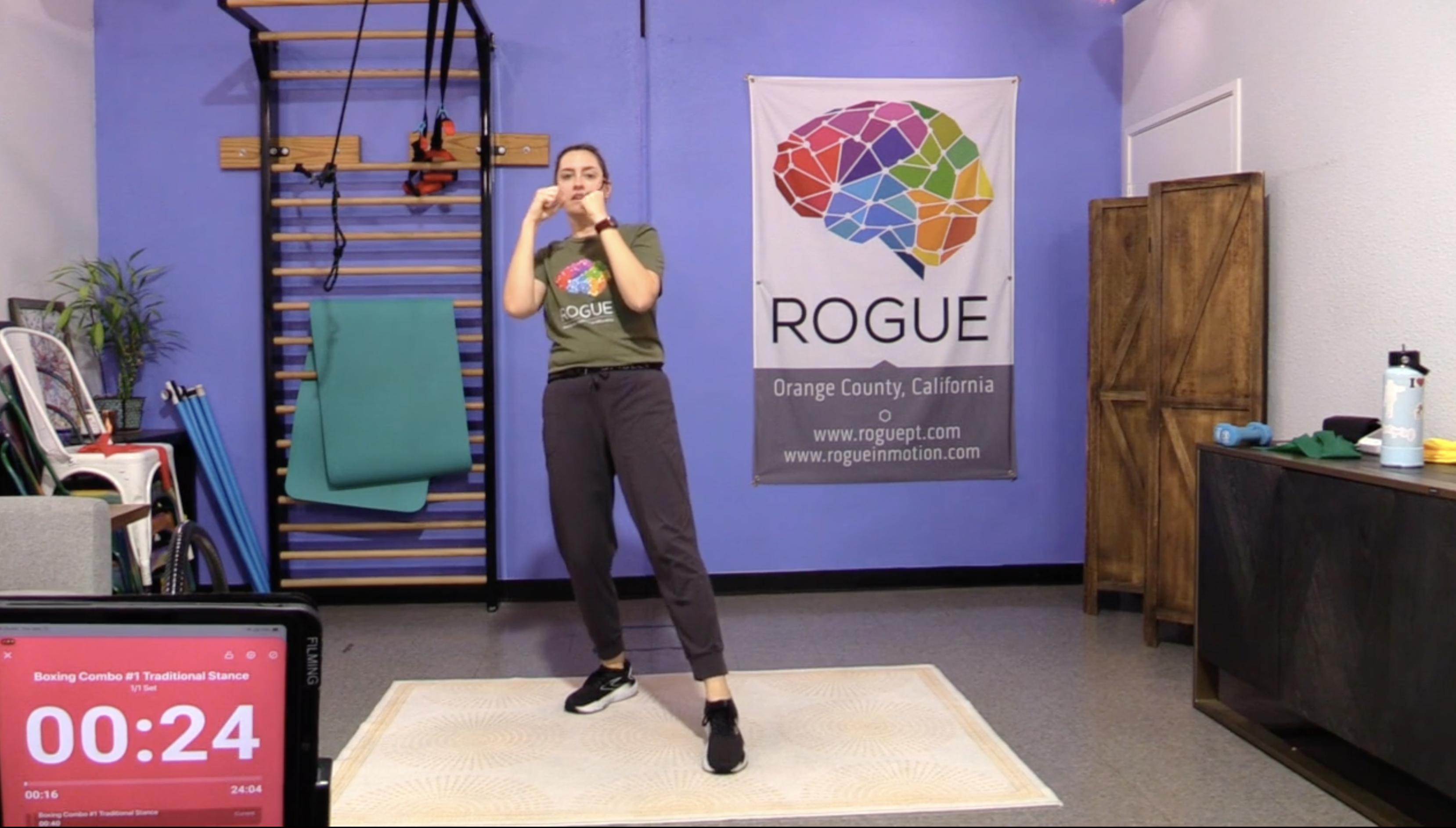 11-13-25 Boxing ~ Thursday ~ Balance + Posture Week with Marie!