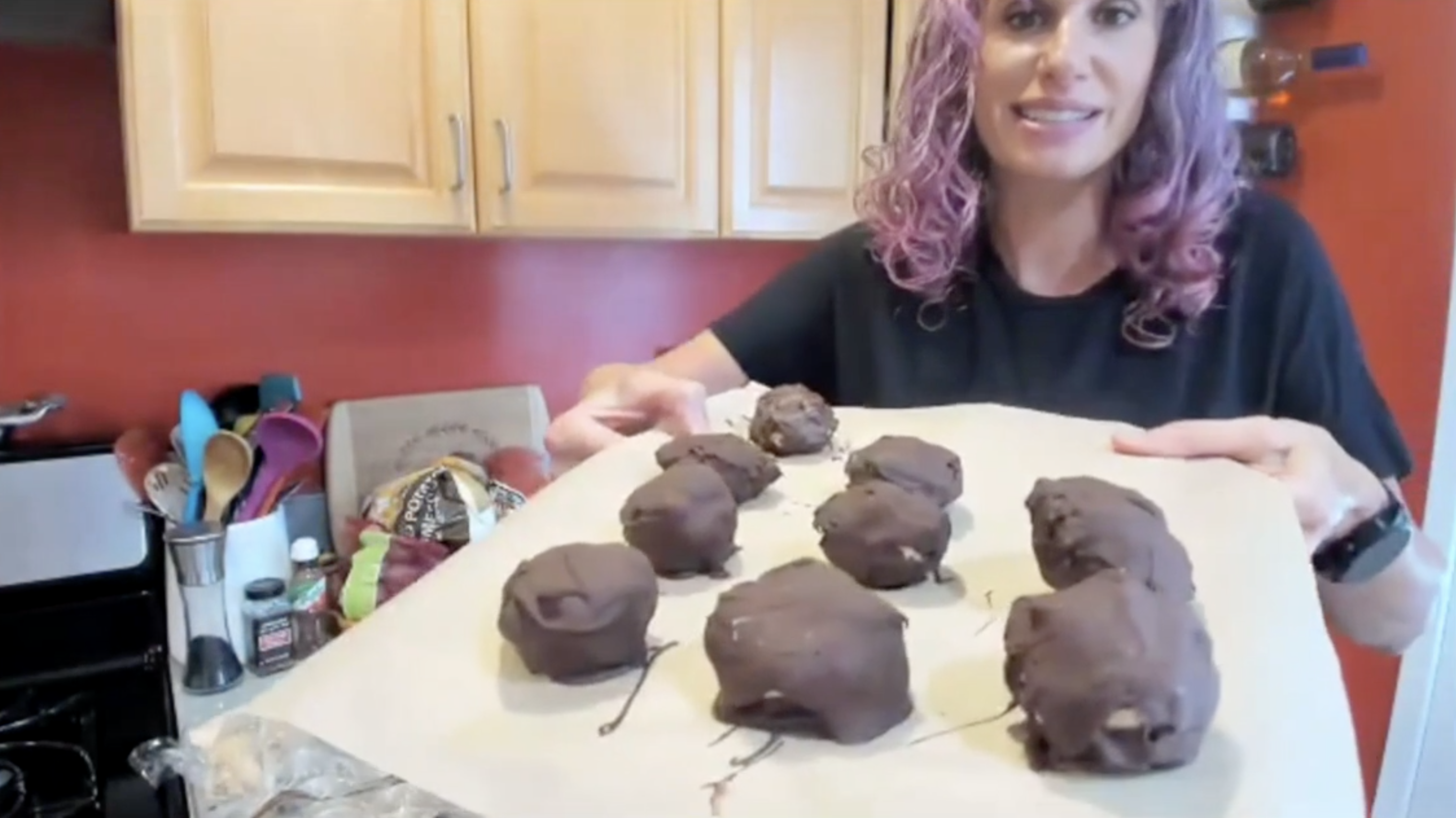 7-31-24 ~ Peanut Butter Chocolate Ice Cream Bars (gf) ~ Cooking Class