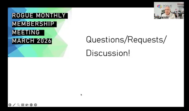 March 2026 Monthly Membership Meeting