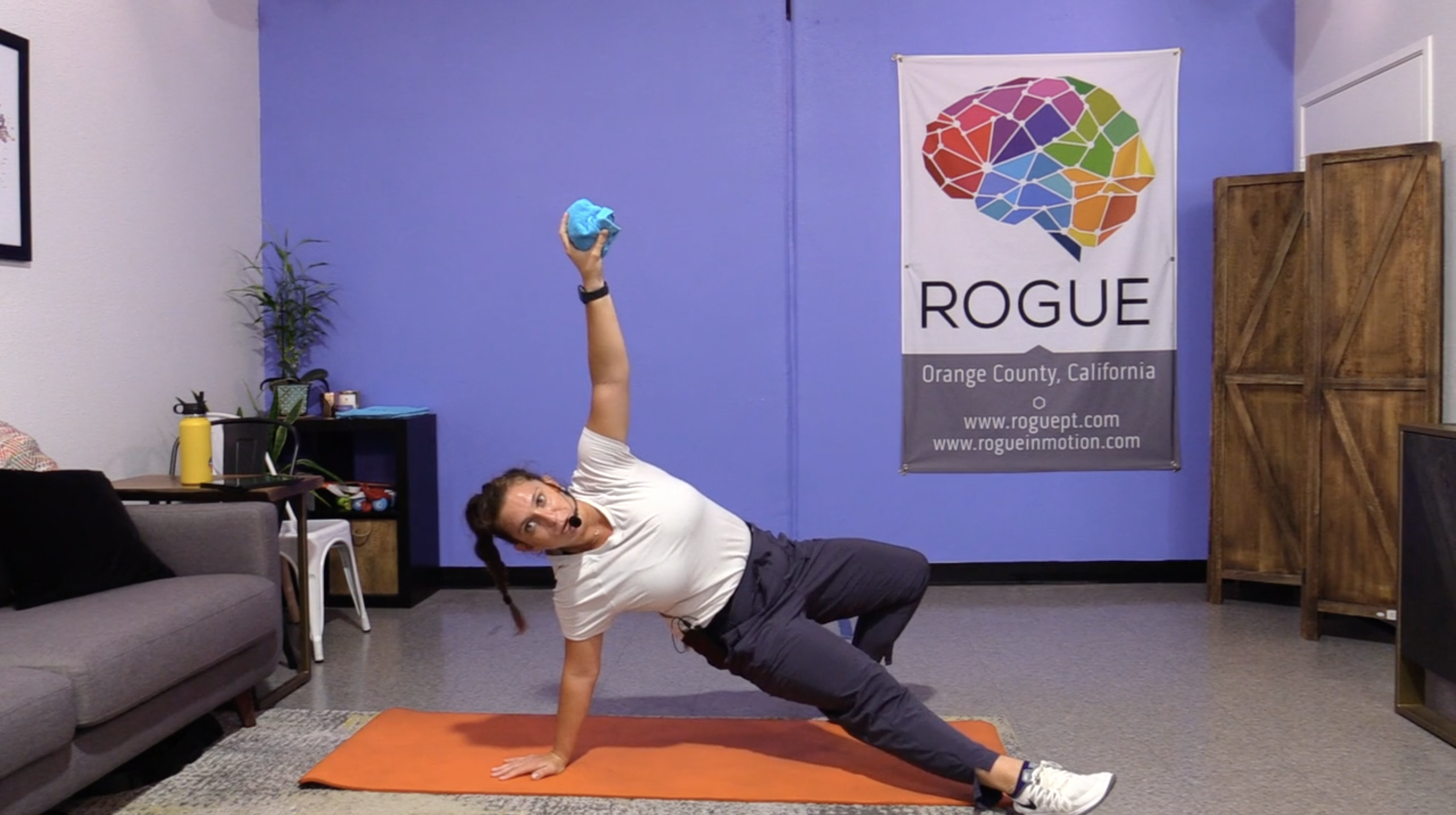 9-15-22 HIIT - Thursday - Balance + Posture Week with Julia + Music!