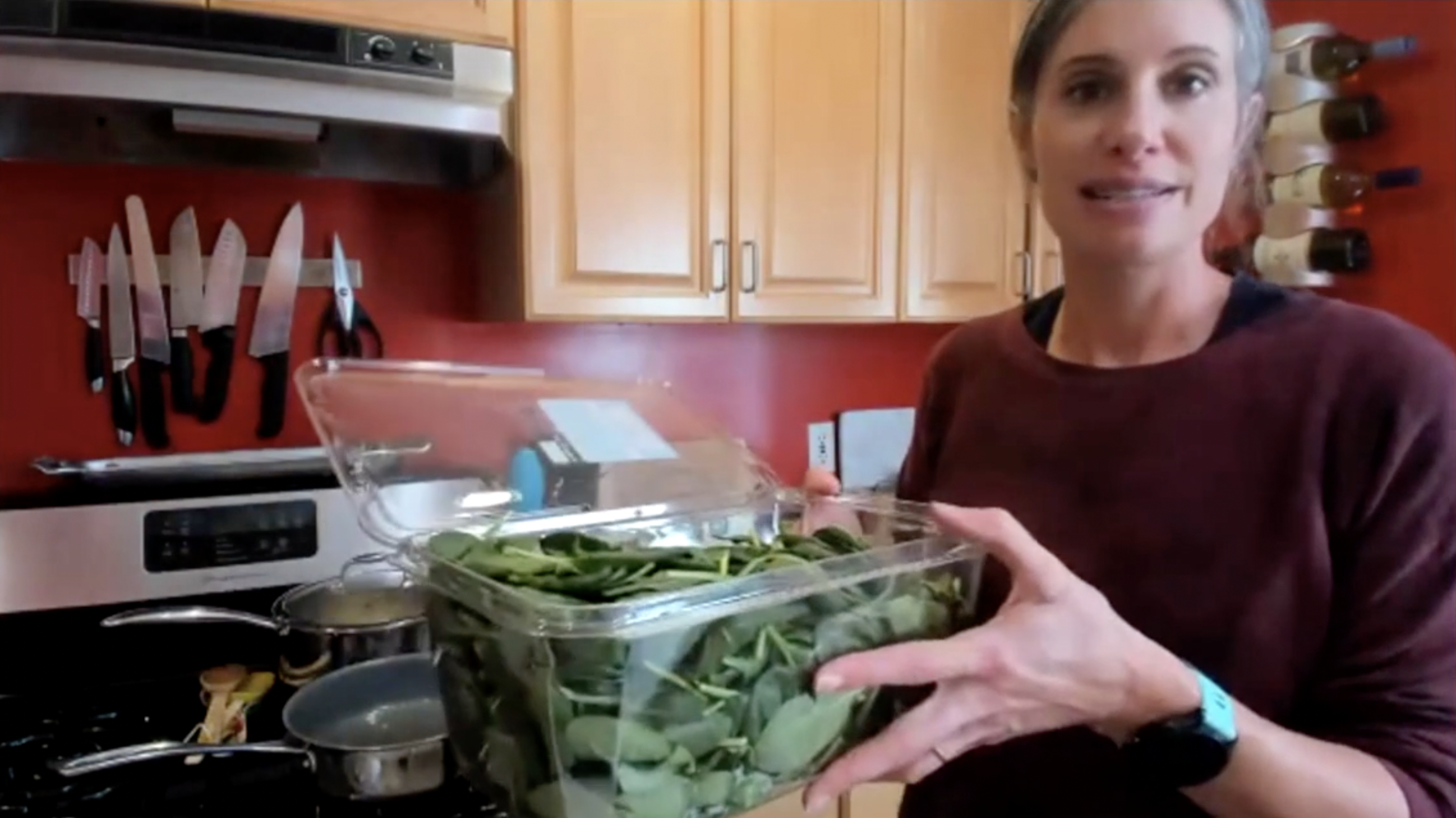 3-20-24 ~ Creamy Polenta with Mushrooms and Spinach ~ Cooking Class