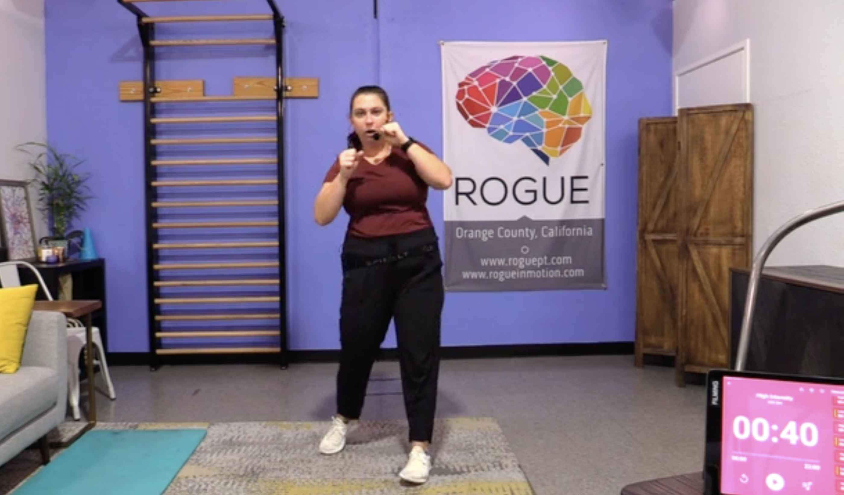 12-7-23 Boxing ~ Thursday ~ Balance and Posture Week with Julia!
