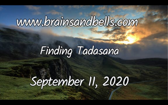 Finding Tadasana Yoga