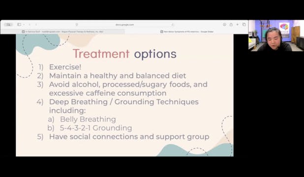 Non-Motor Symptoms with Sam T  - PT S...