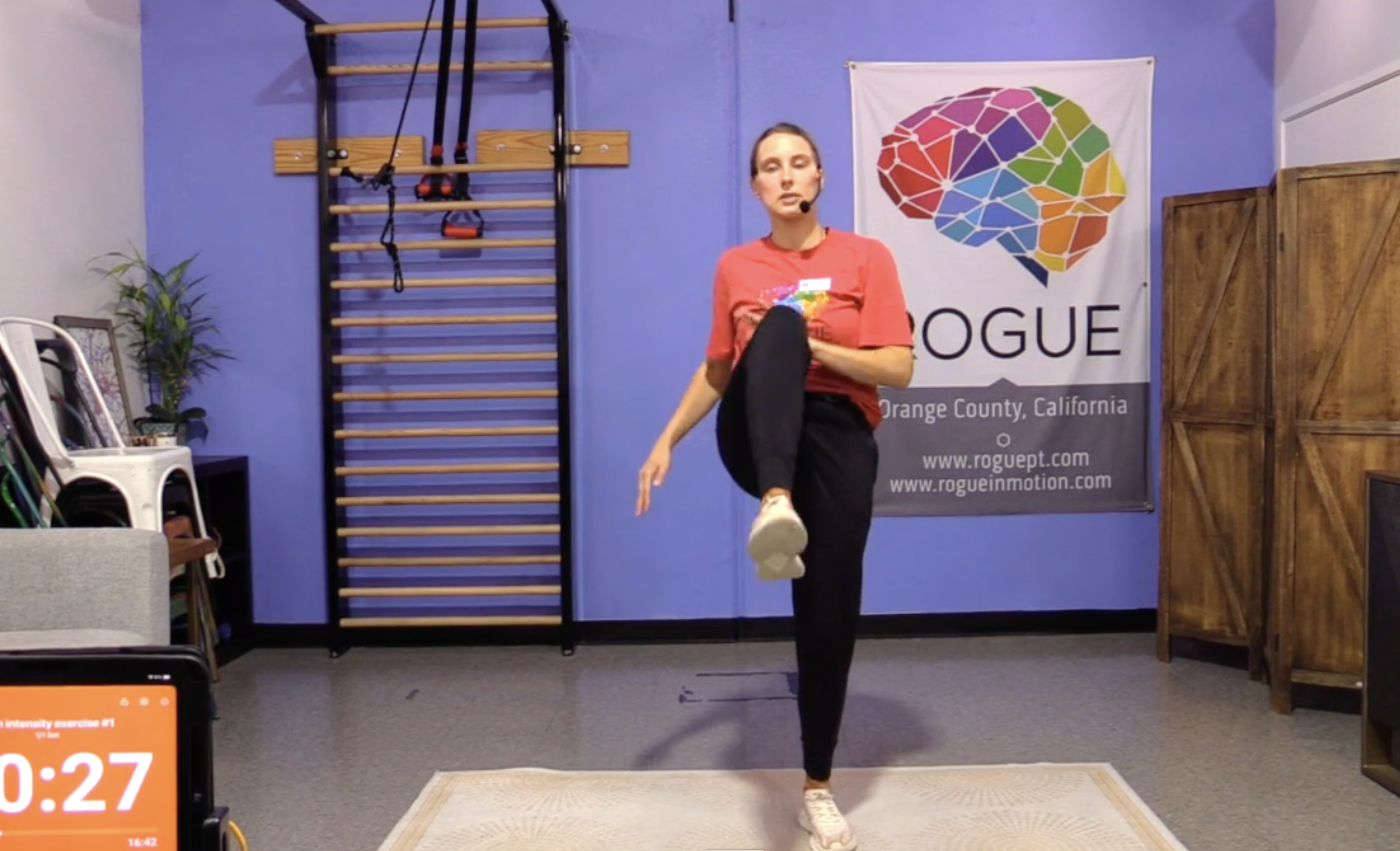 6-10-25 Boxing ~ Tuesday ~ Balance + Posture with Kait (her first online class)!