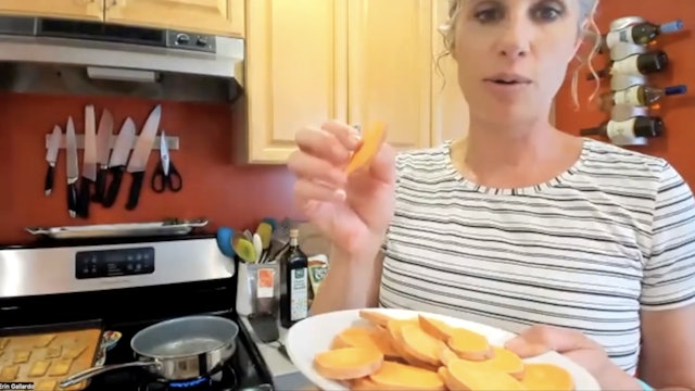 7-19-23 ~ 8 Minute Sweet Potatoes + A Bowl ~ Cooking Class