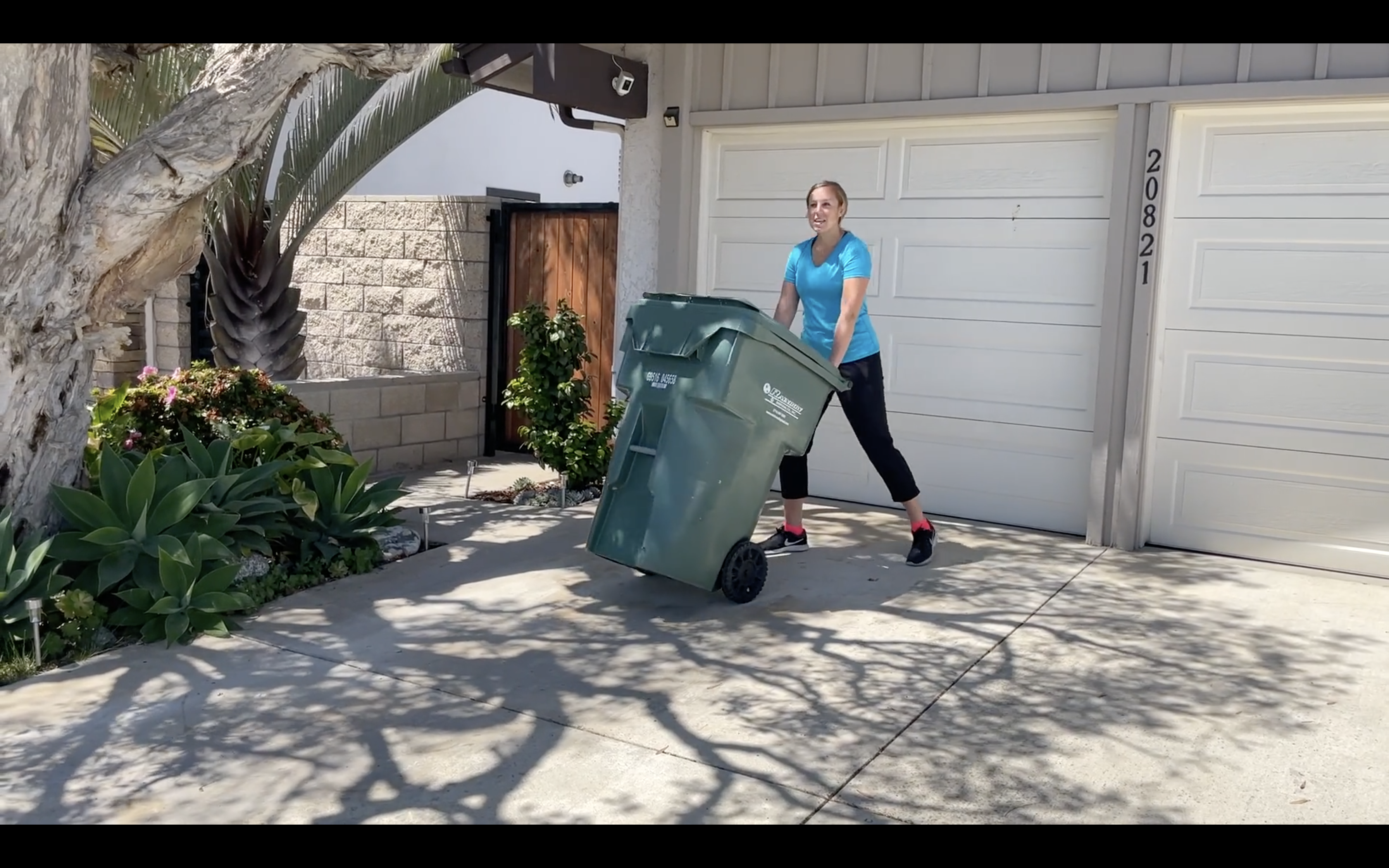 Taking out the trash