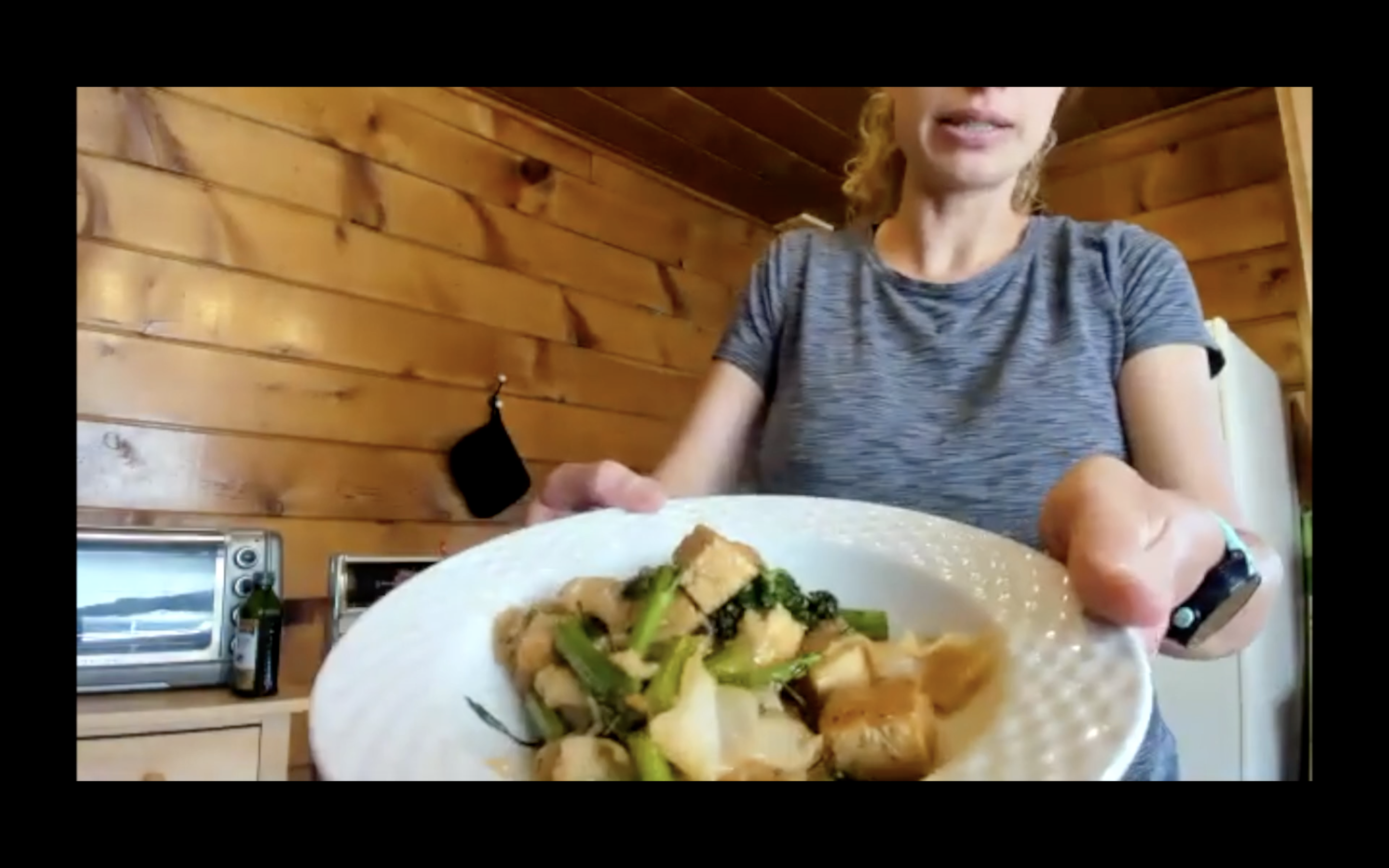 Vegan Pad See Ew and a Banana Split!