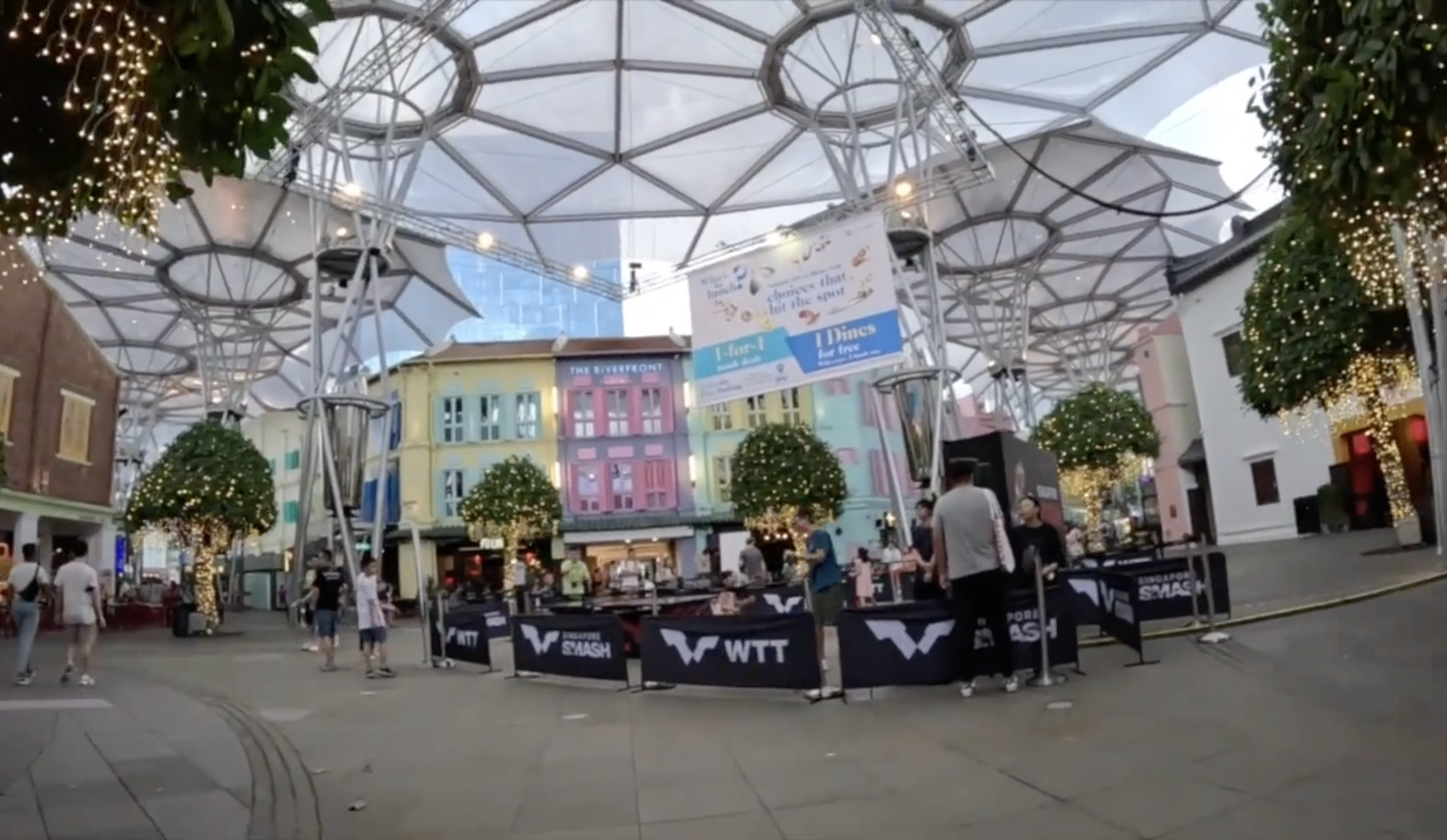 Virtual Walking Singapore Clark Quay to Little India + Cardio with Claire!