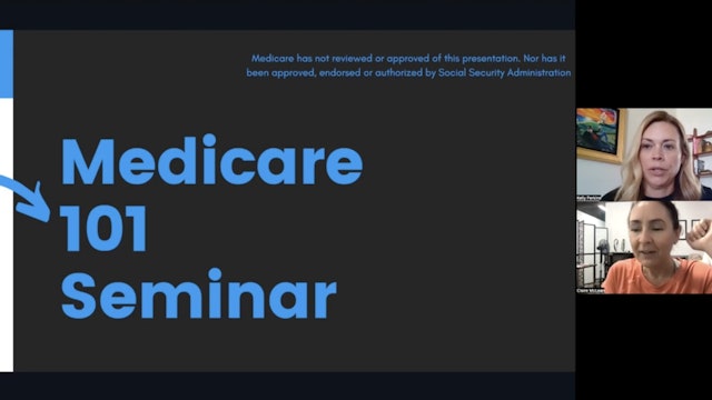 Medicare 101 - September 2022 Educational Lecture