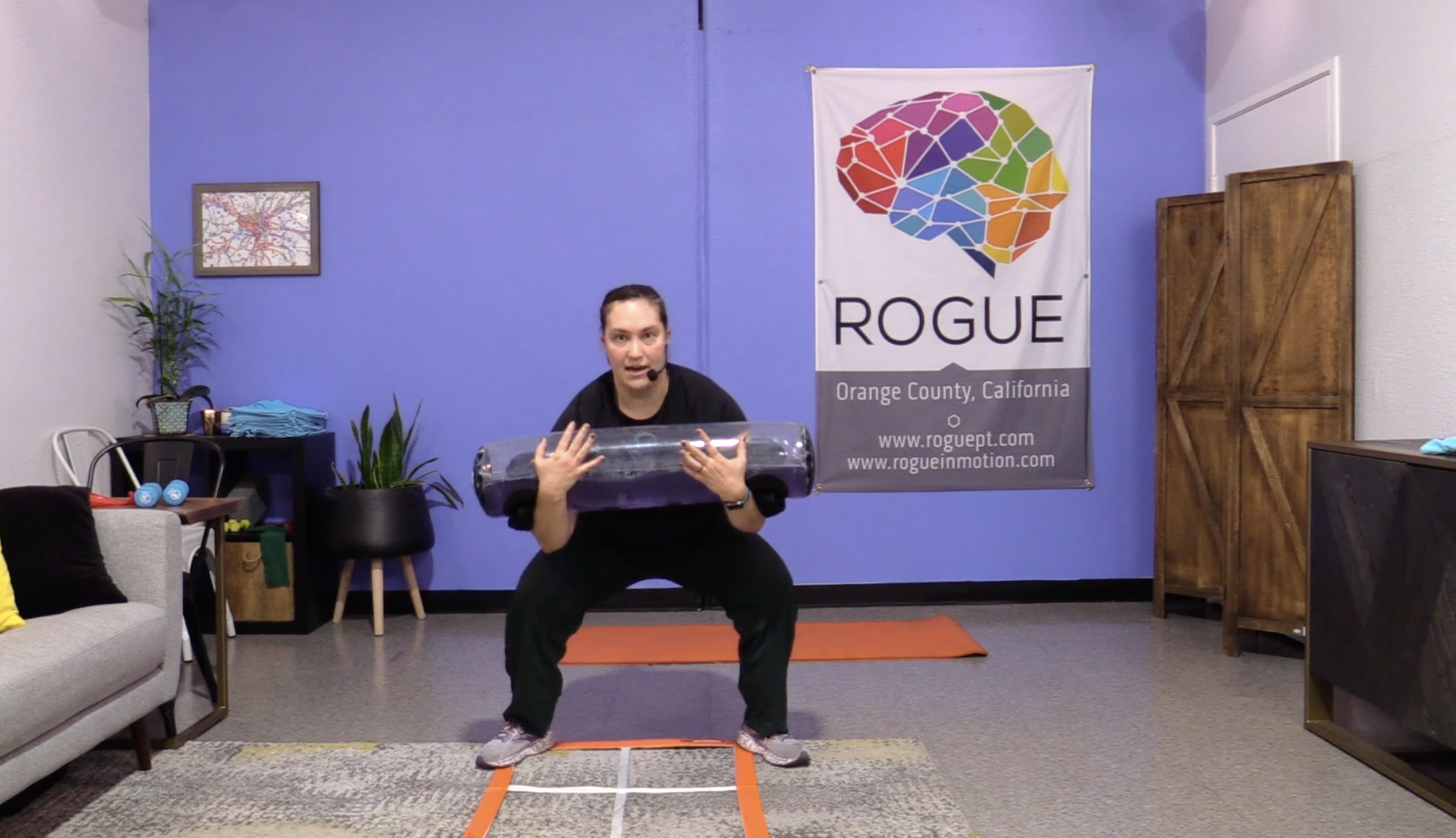 12-21-22 HIIT with Small Equipment - 20 lbs in Tidal Tank - with Alyx!