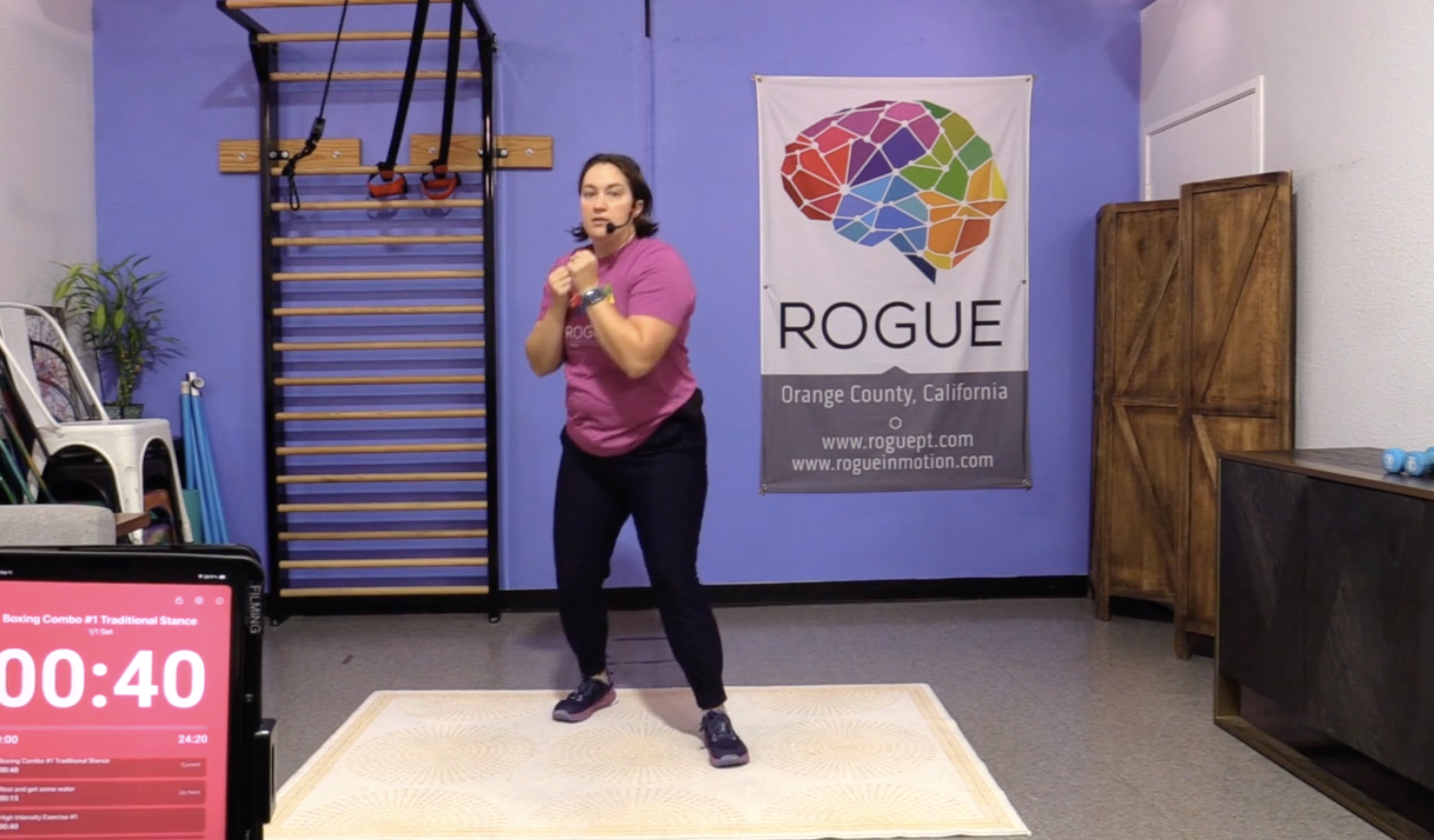 9-11-25 Boxing ~ Thursday ~ Balance + Posture Week with Alyx!