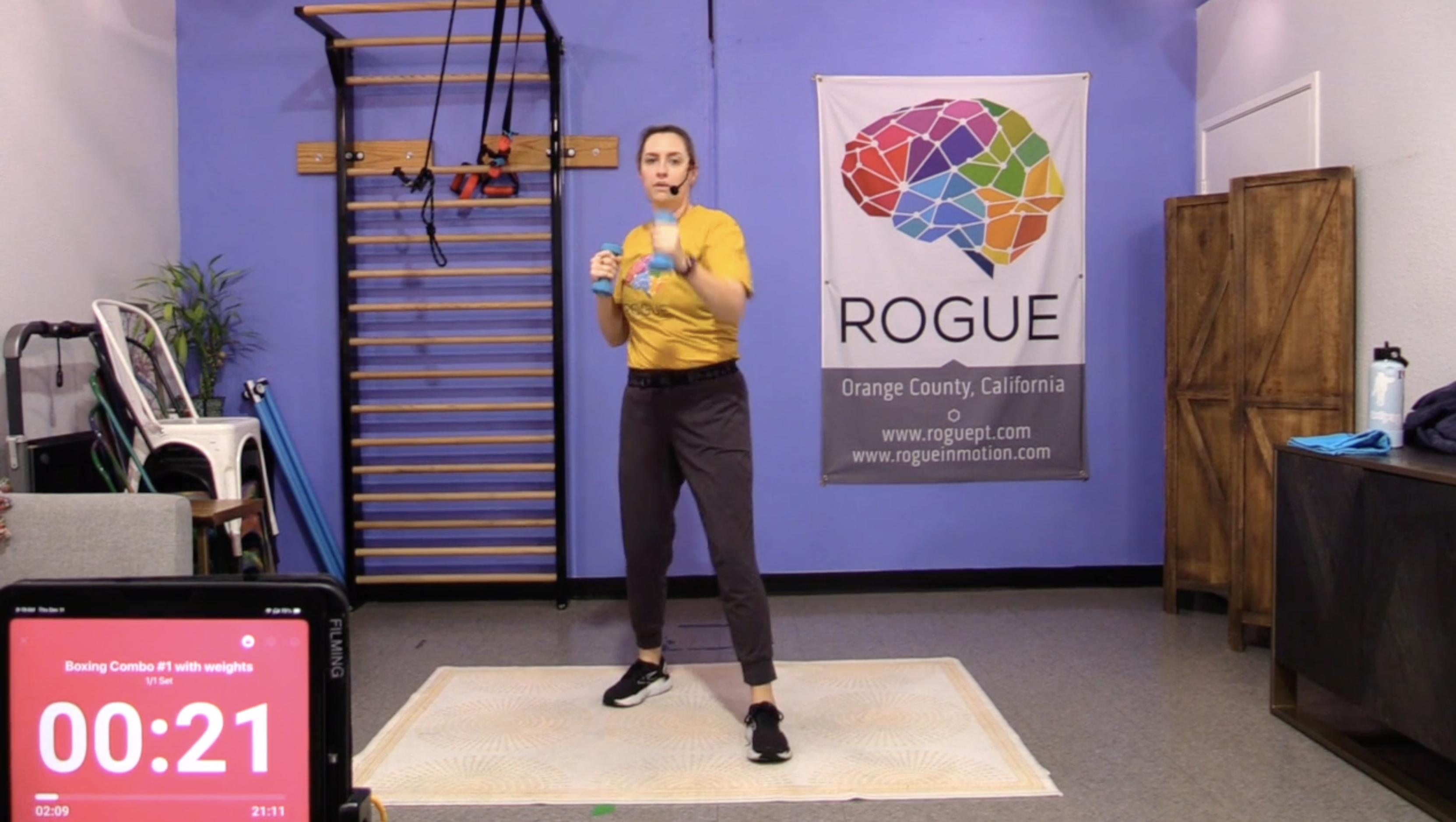 12-11-25 Boxing ~ Thursday ~ Balance + Posture Week with Marie!
