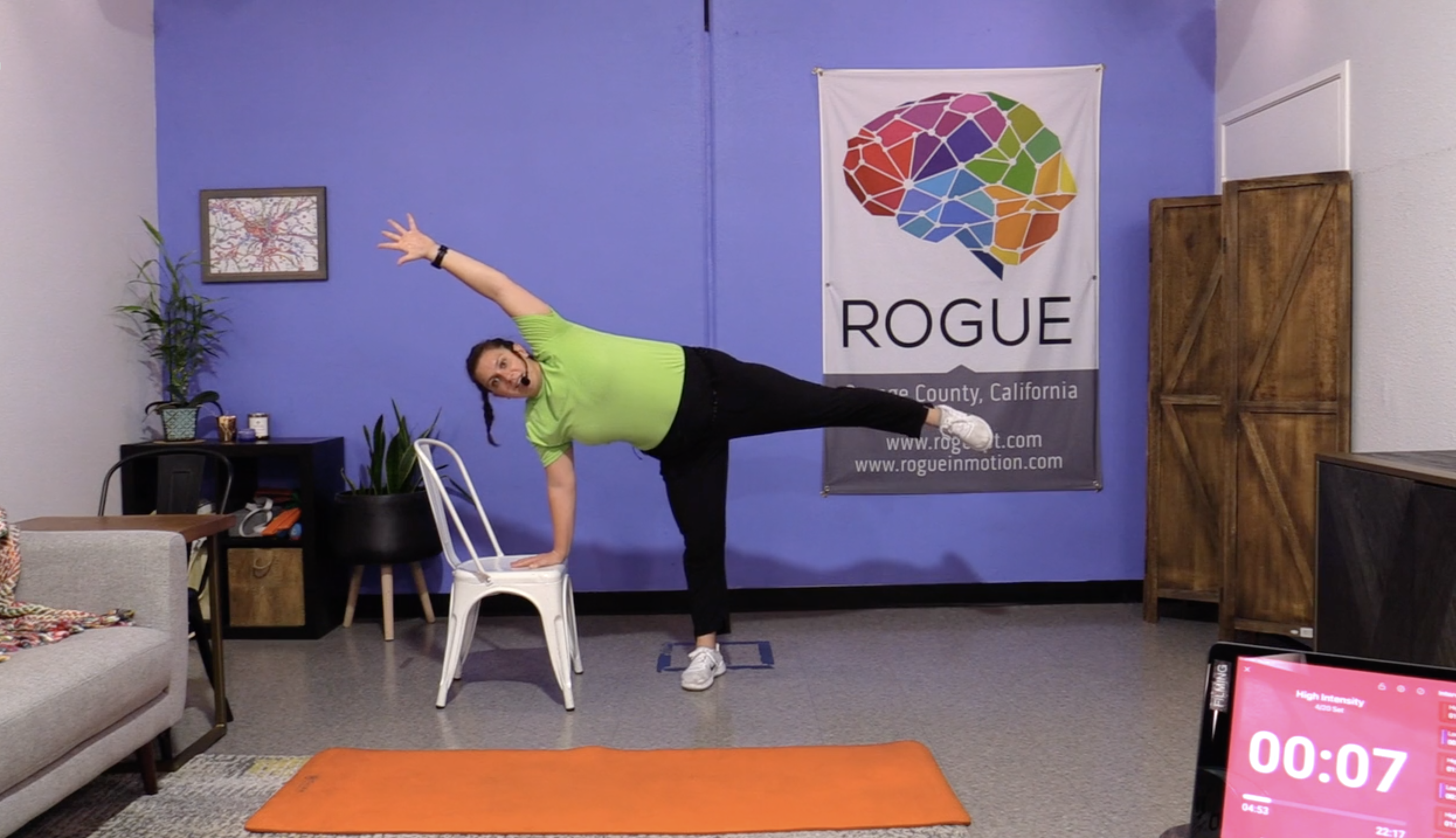 4-13-23 HIIT - Thursday - Balance + Posture Week with Julia!