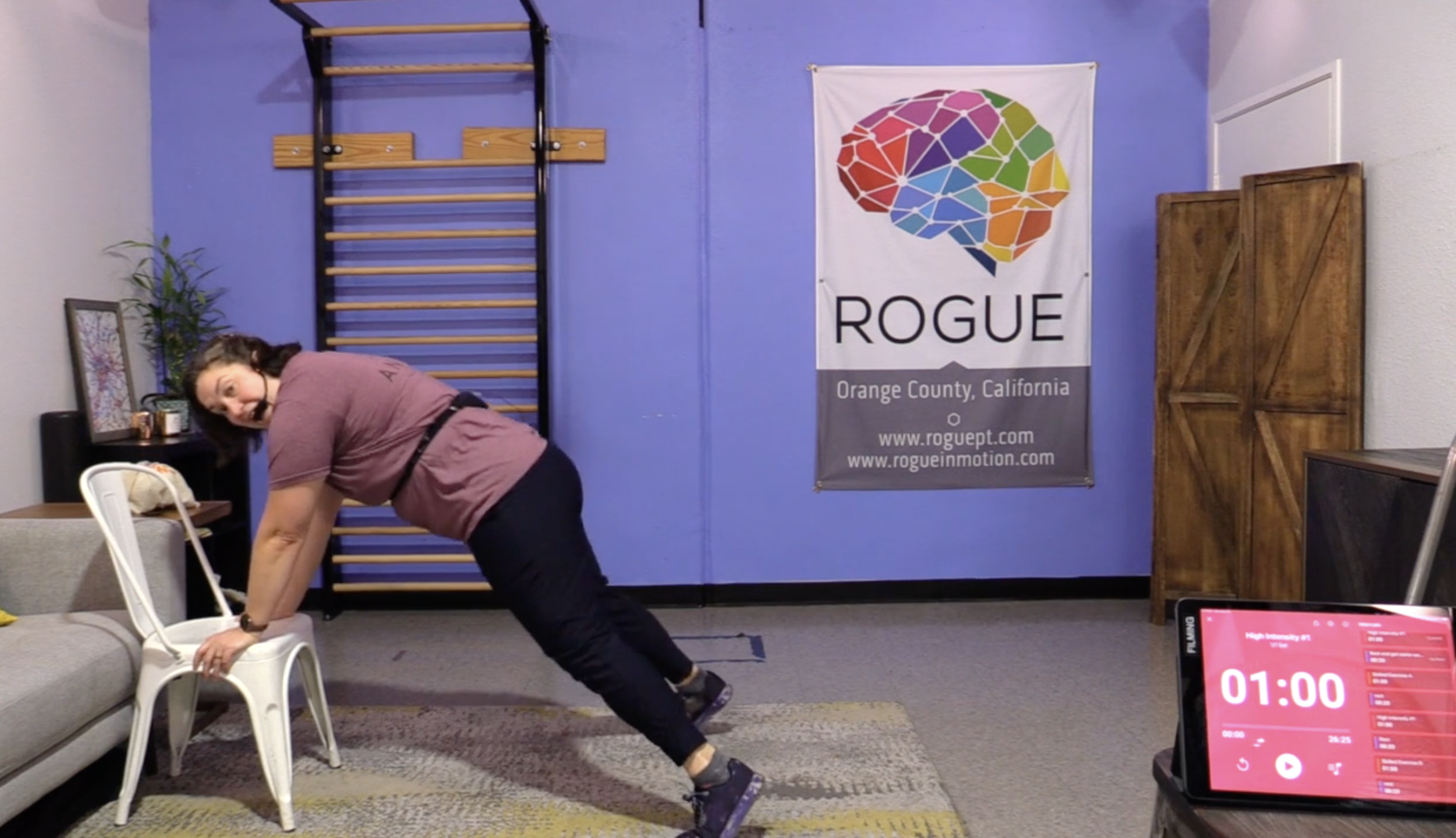 3-18-24 HIIT w/ Household Items (Weighted Bag) ~ Monday ~ Strength Week w/ Alyx