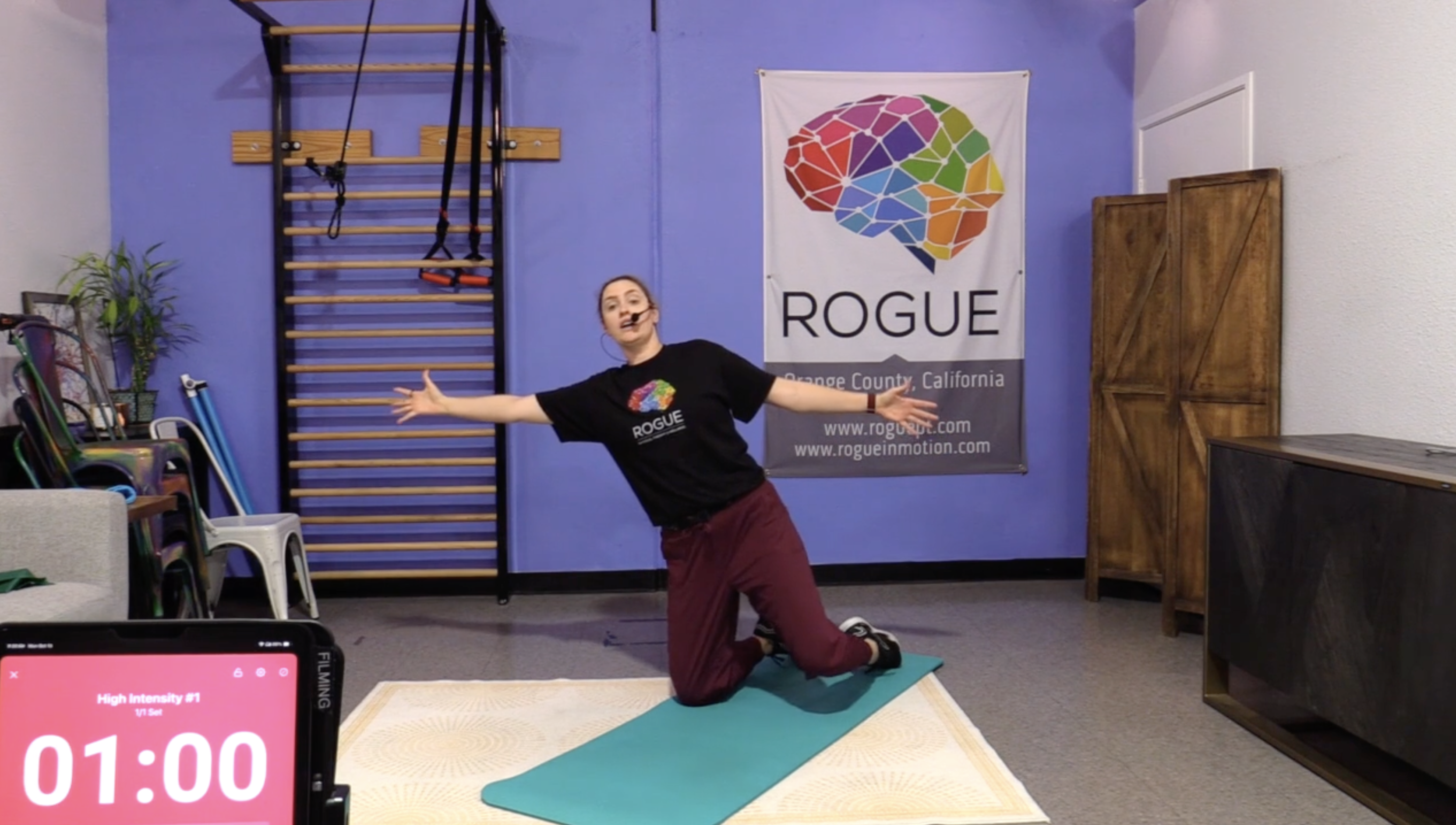 10-13-25 HIIT ~ Monday ~ Balance + Posture with Marie!