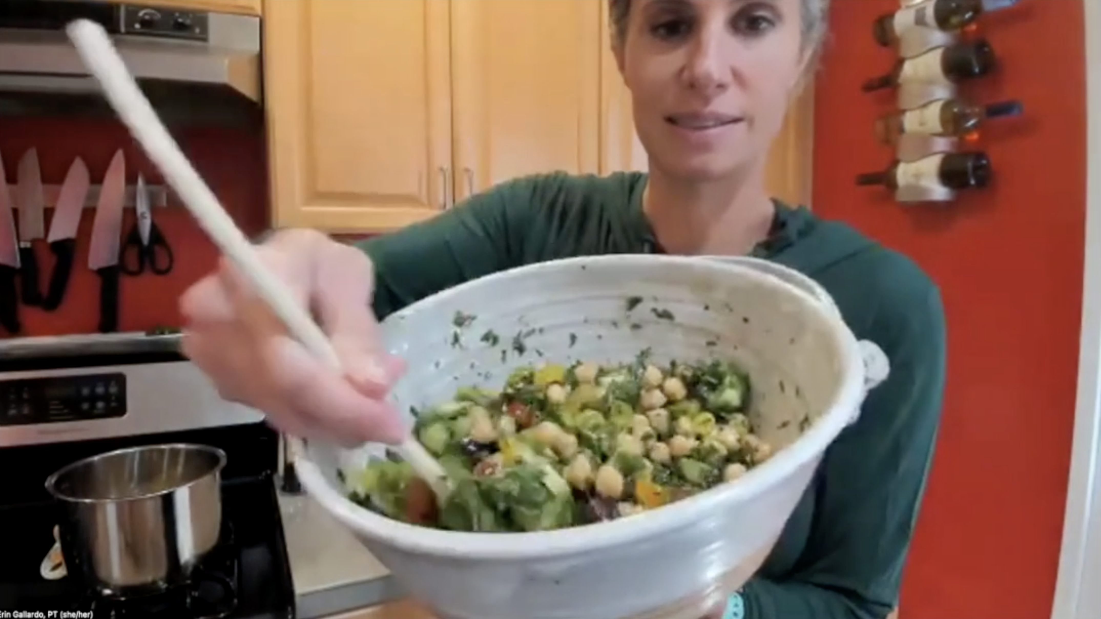 5-29-24 ~ Herby Chickpea Salad ~ Cooking Class