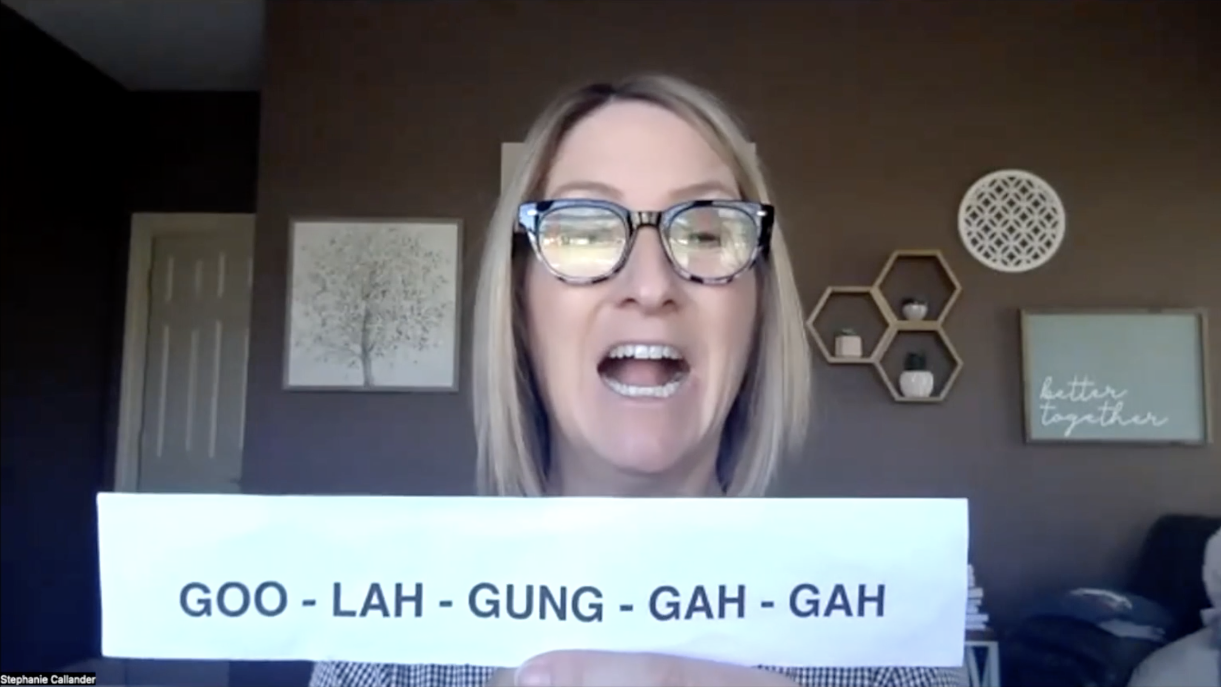 2-2-23 Speech - Thursday - Vocal Drills, Breather Training & Groundhog day Games