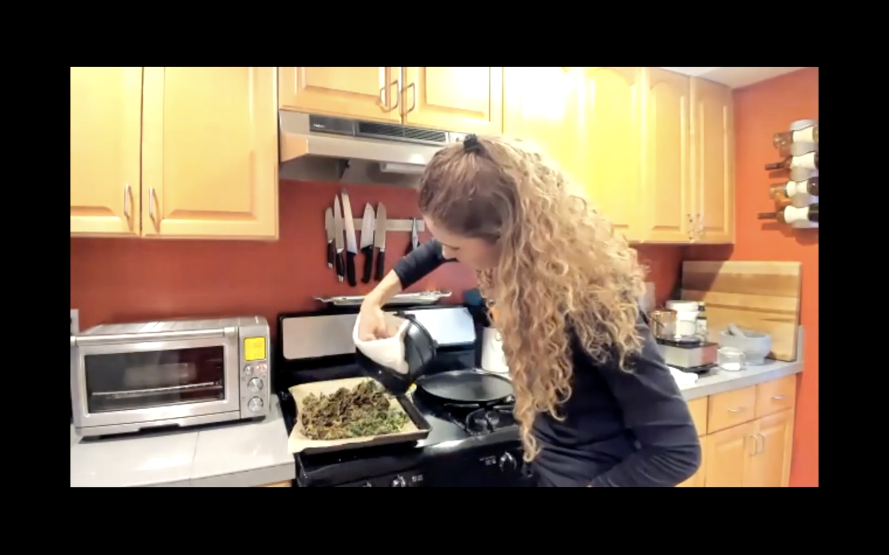 Crispy Baked Kale Chips and Flourless Chickpea Chocolate Chip Blondie Bars!