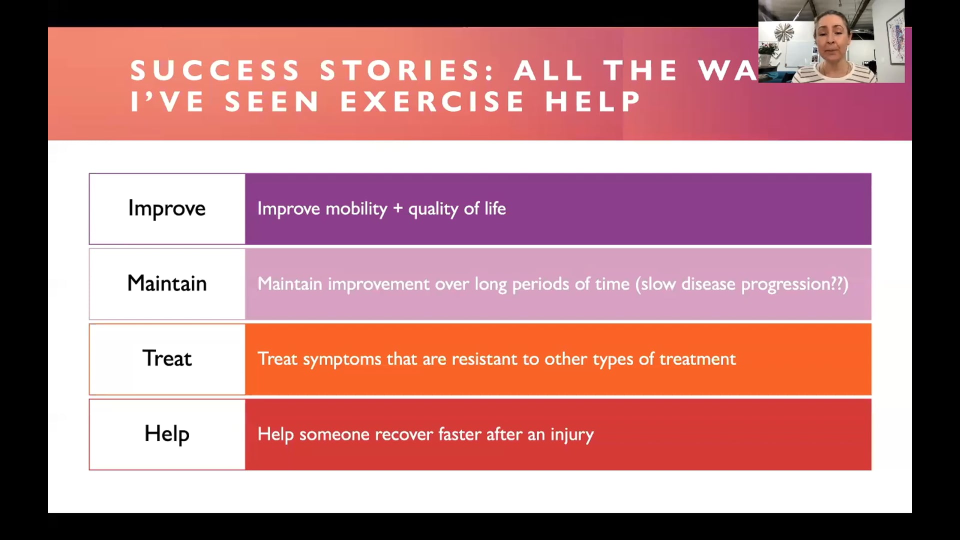 Exercise is Medicine Part 1 - Aerobic Exercise January 2021 Educational Meeting