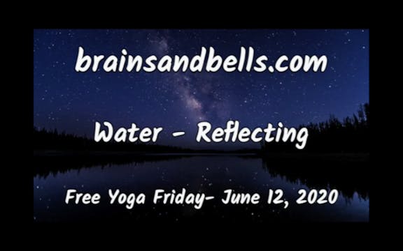 Water Reflecting Yoga