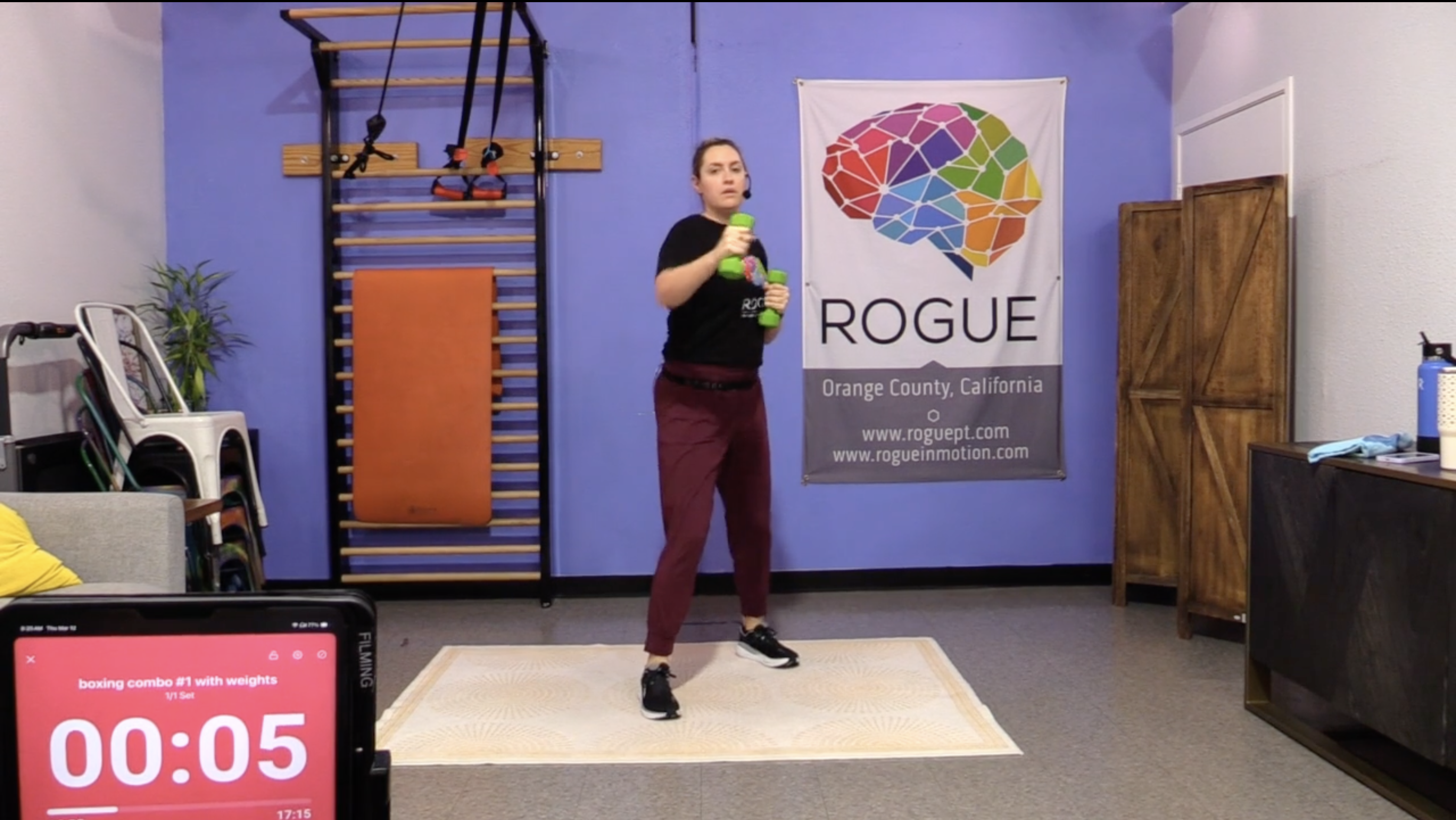 3-12-26 Boxing ~ Thursday ~ Balance + Posture Week with Marie!