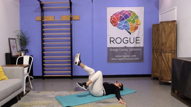 April 2024 ~ Supine Bicyle ~ Exercise of the Month