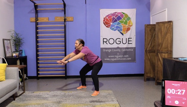 10-13-23 HIIT ~ Friday ~ 30 Minute ~ Balance + Posture Week with Claire!