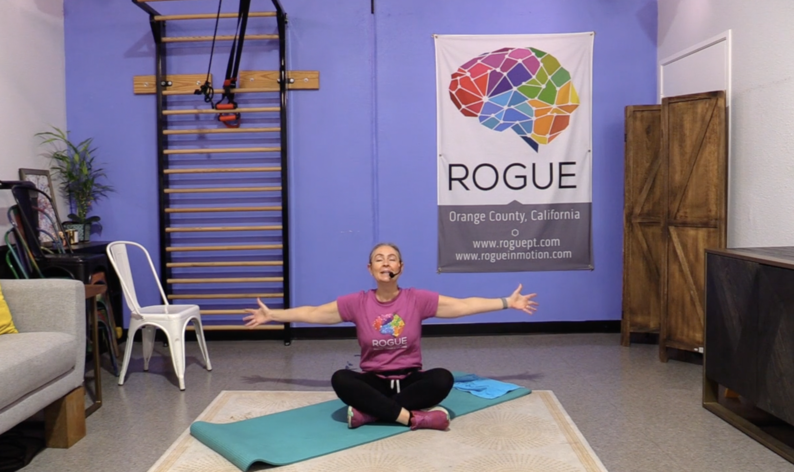 4-4-25 PWR! Moves ~ Friday ~ 15 Minutes ~ Floor Mobility with Claire!