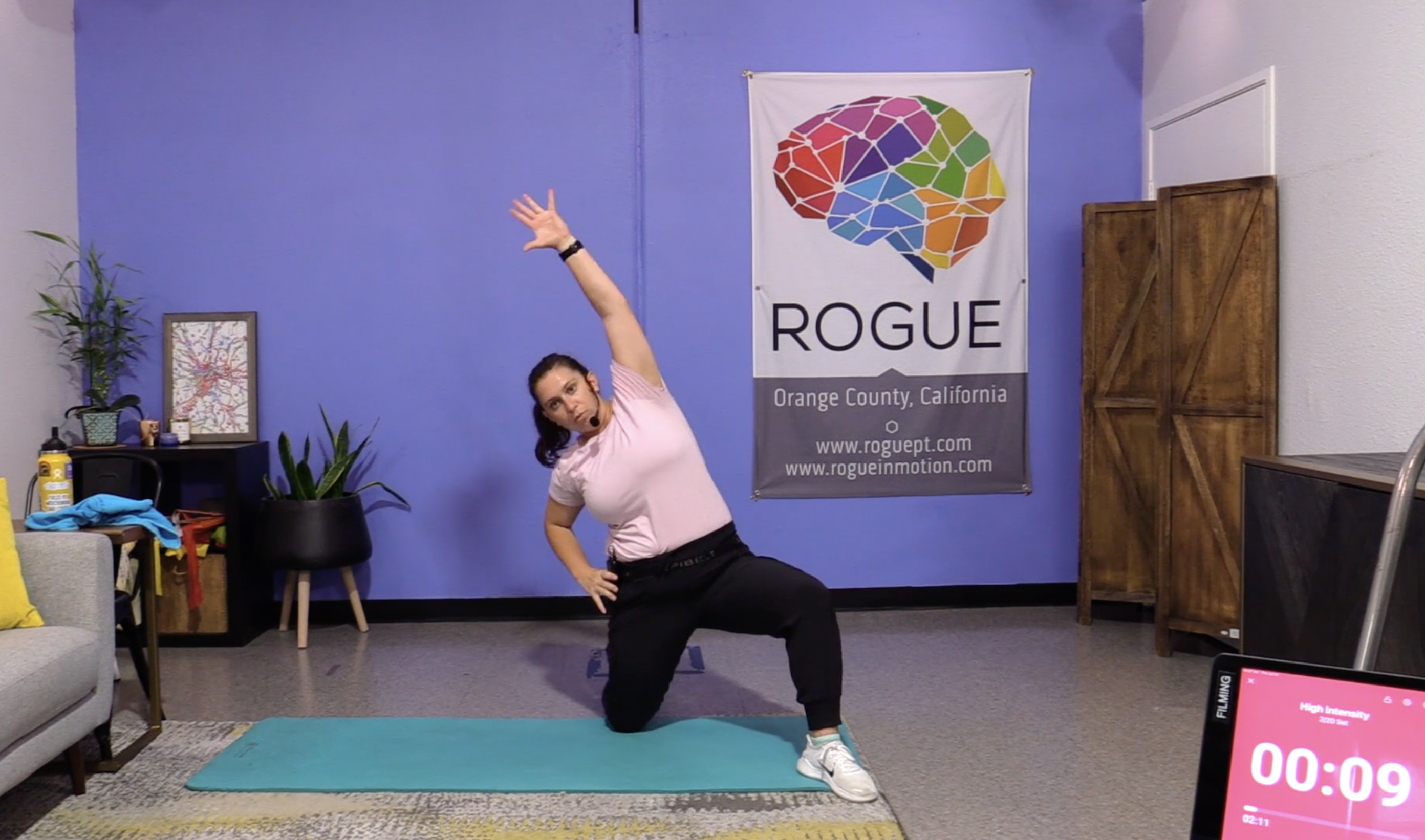 7-13-23 HIIT ~ Thursday ~ Balance + Posture Week with Julia!