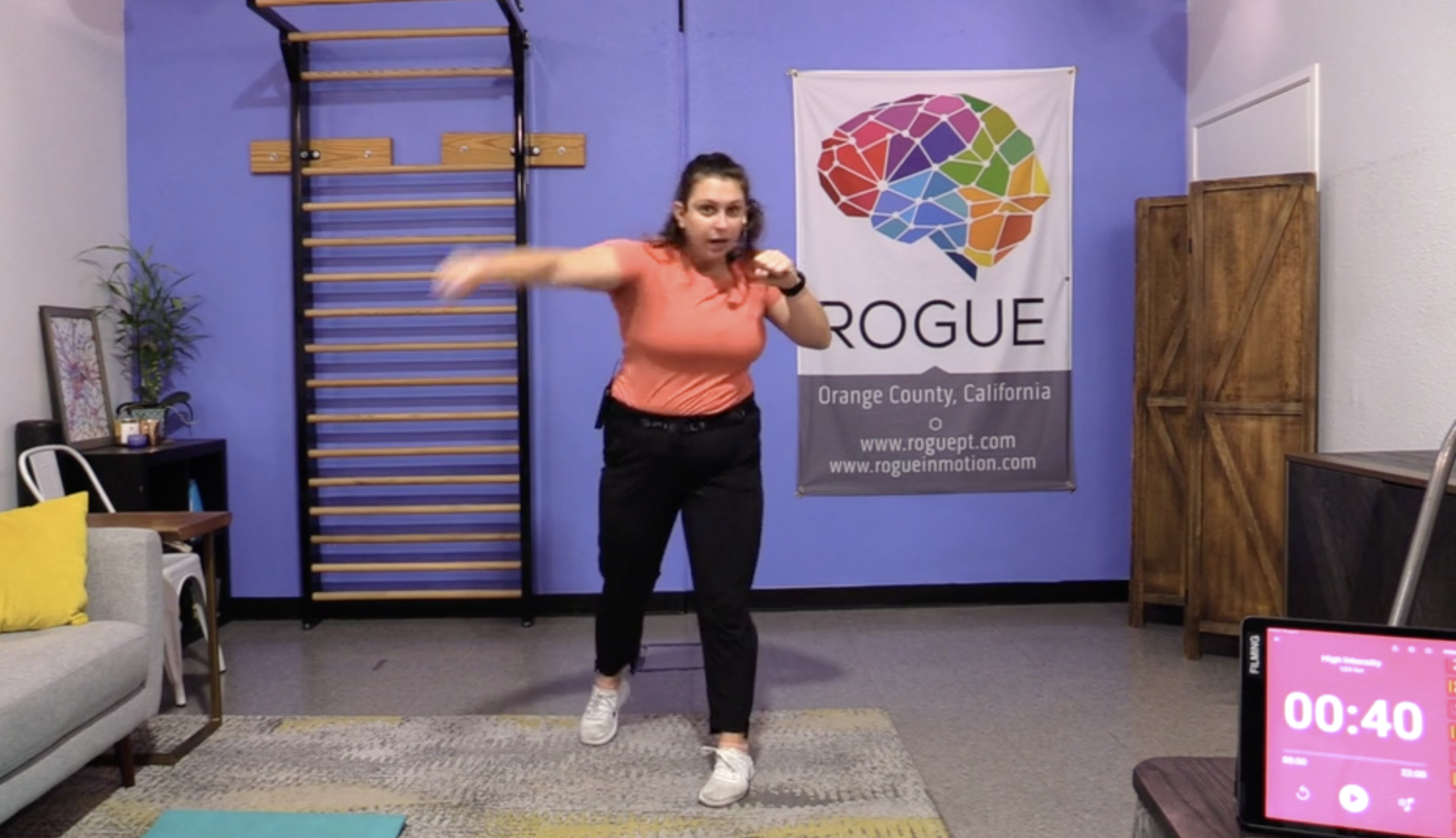 1-11-24 Boxing ~ Balance + Posture Week with Julia!