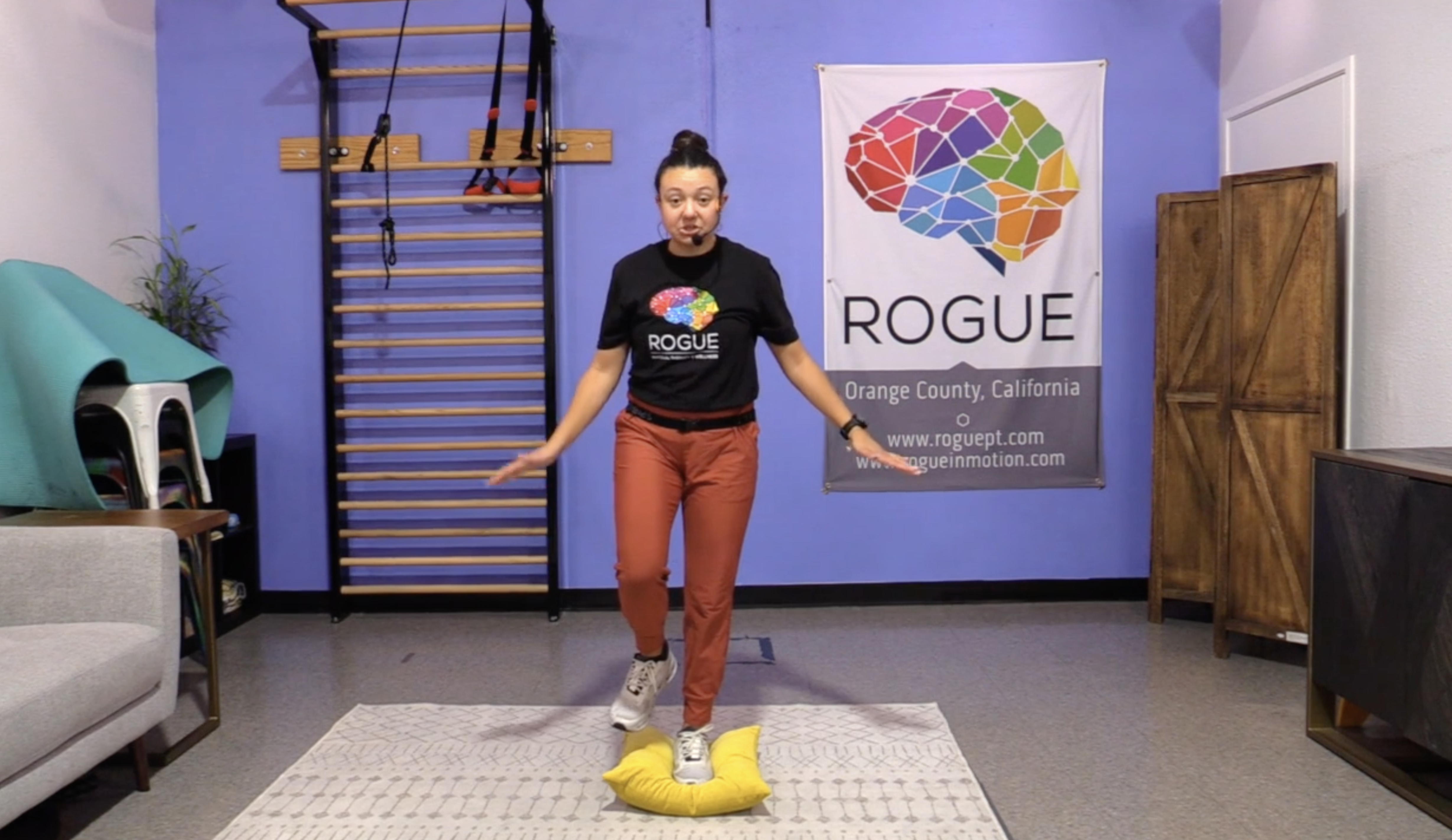 October 2024 Exercise of the Month ~ Single Leg Balance Progressions!