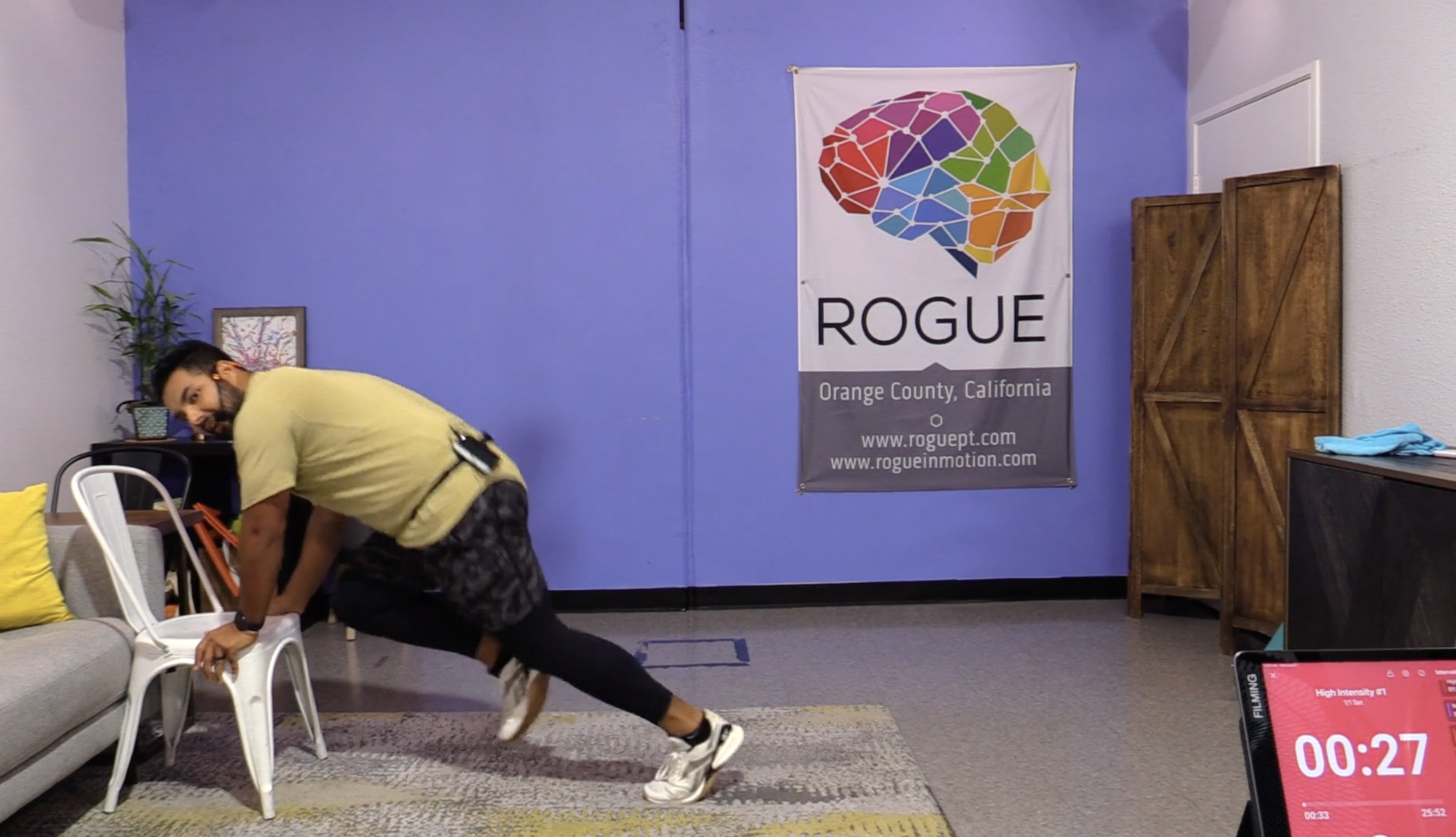 8-9-23 HIIT ~ Wednesday ~ Balance + Posture Week with Al!