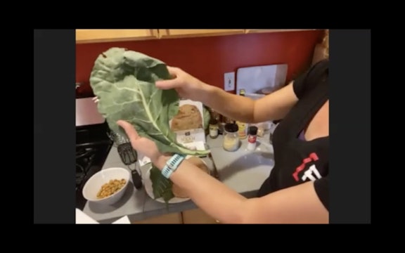 Kale Vegan Caesar Salad, Wrap and Lemon Tahini Dressing!