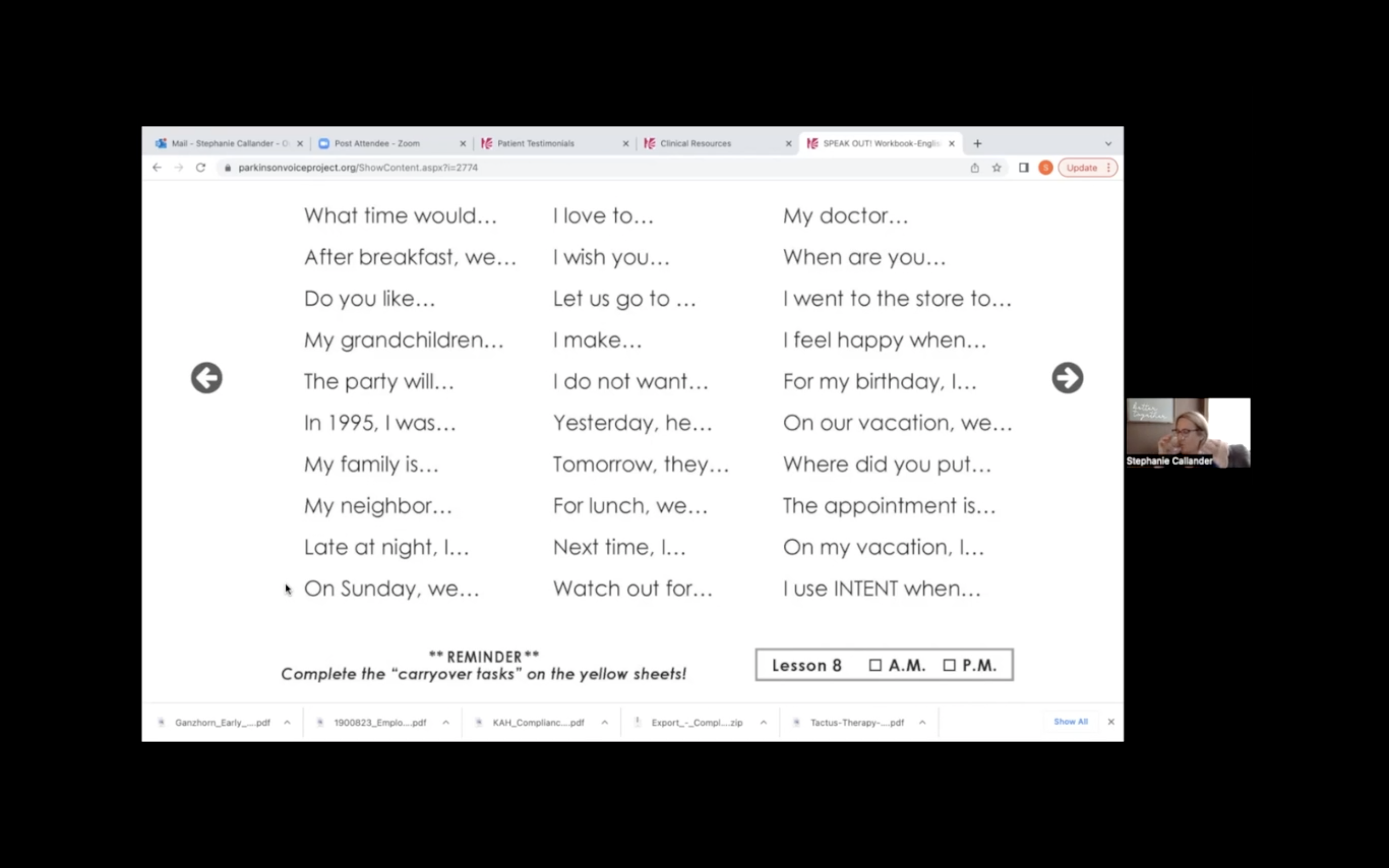 8-16-22 Speech - Discussion on Rate of Speech