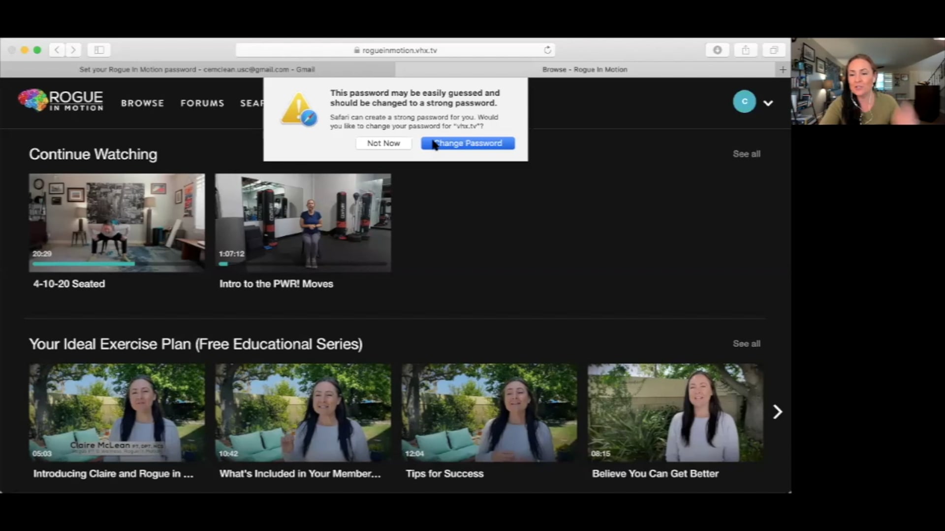 RIM In-Person Members Login