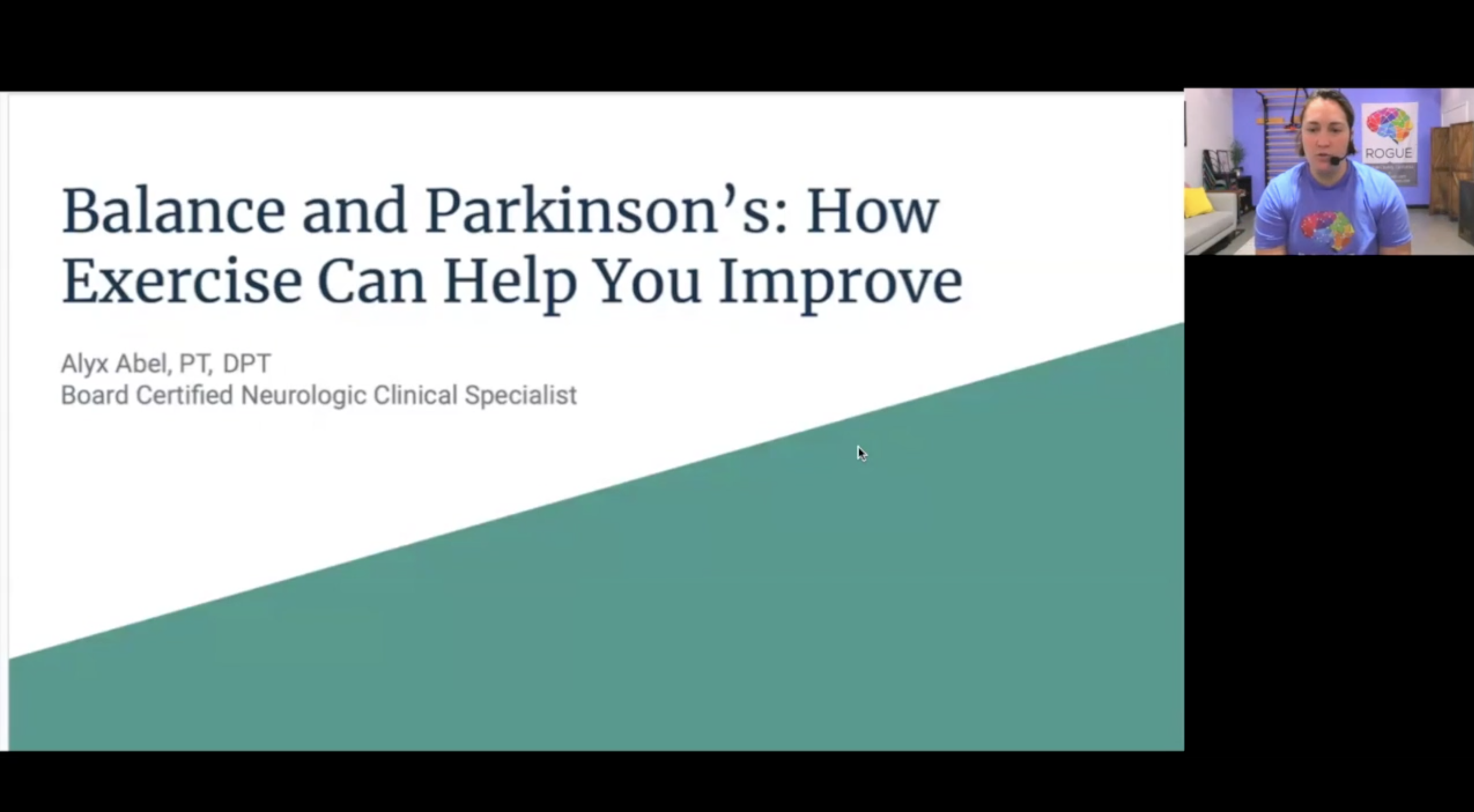 July 2024 RIM Webinar ~ Balance & Parkinson's: How Exercise Can Help You Improve